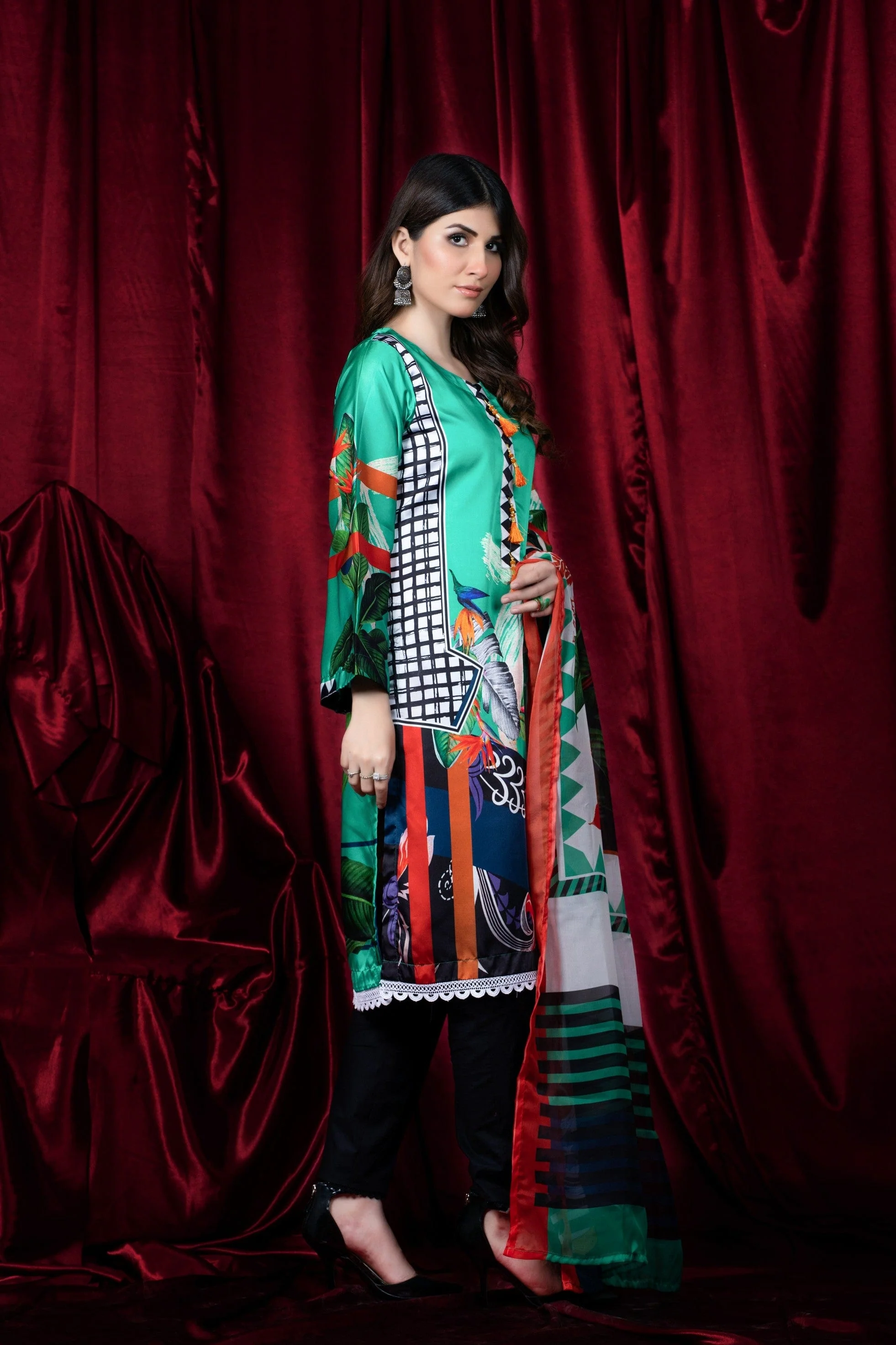 Ravishing Charmuse Silk 2Pc Collection Vol-4 – RV4-6 - Image 2