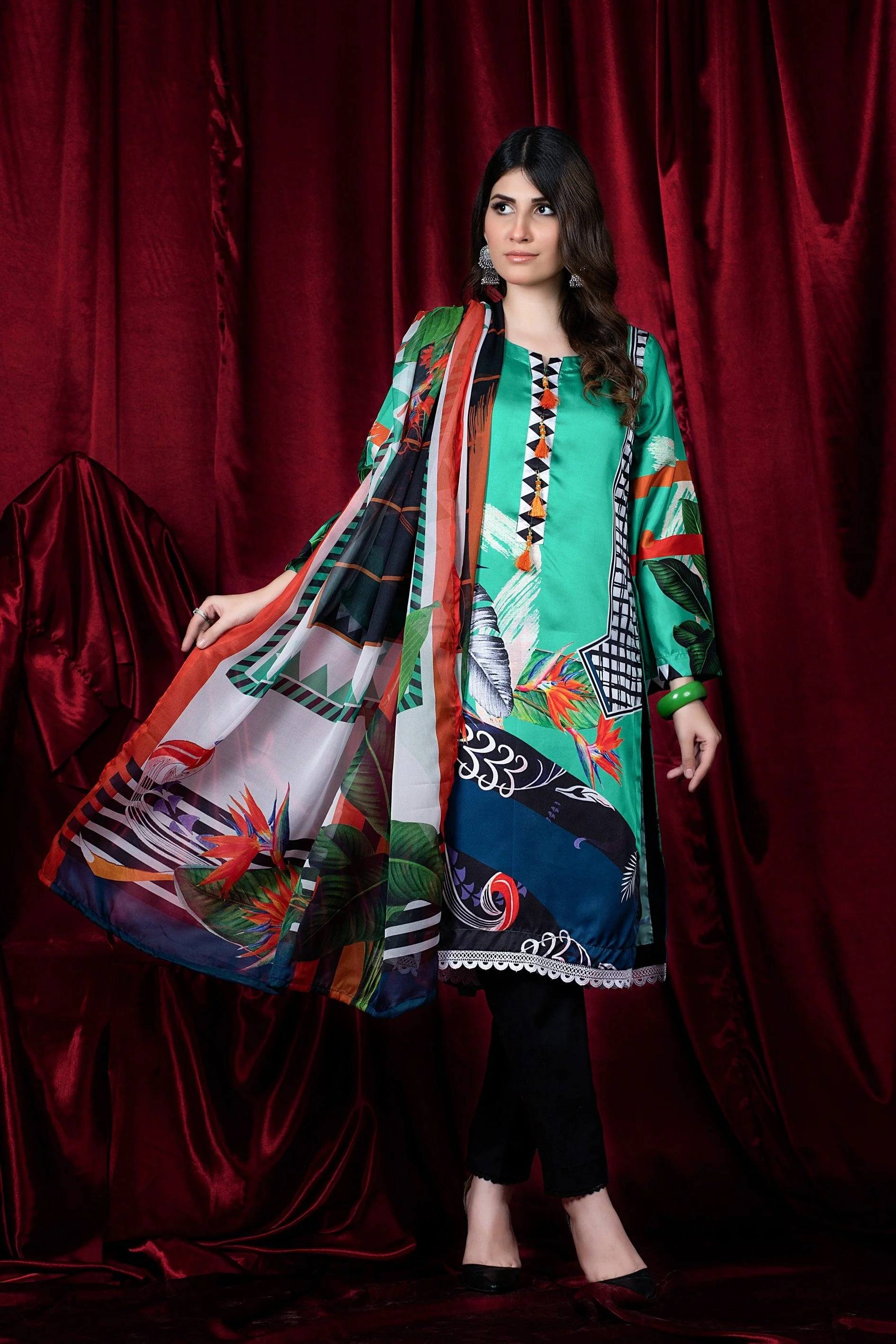 Ravishing Charmuse Silk 2Pc Collection Vol-4 – RV4-6 - Image 5