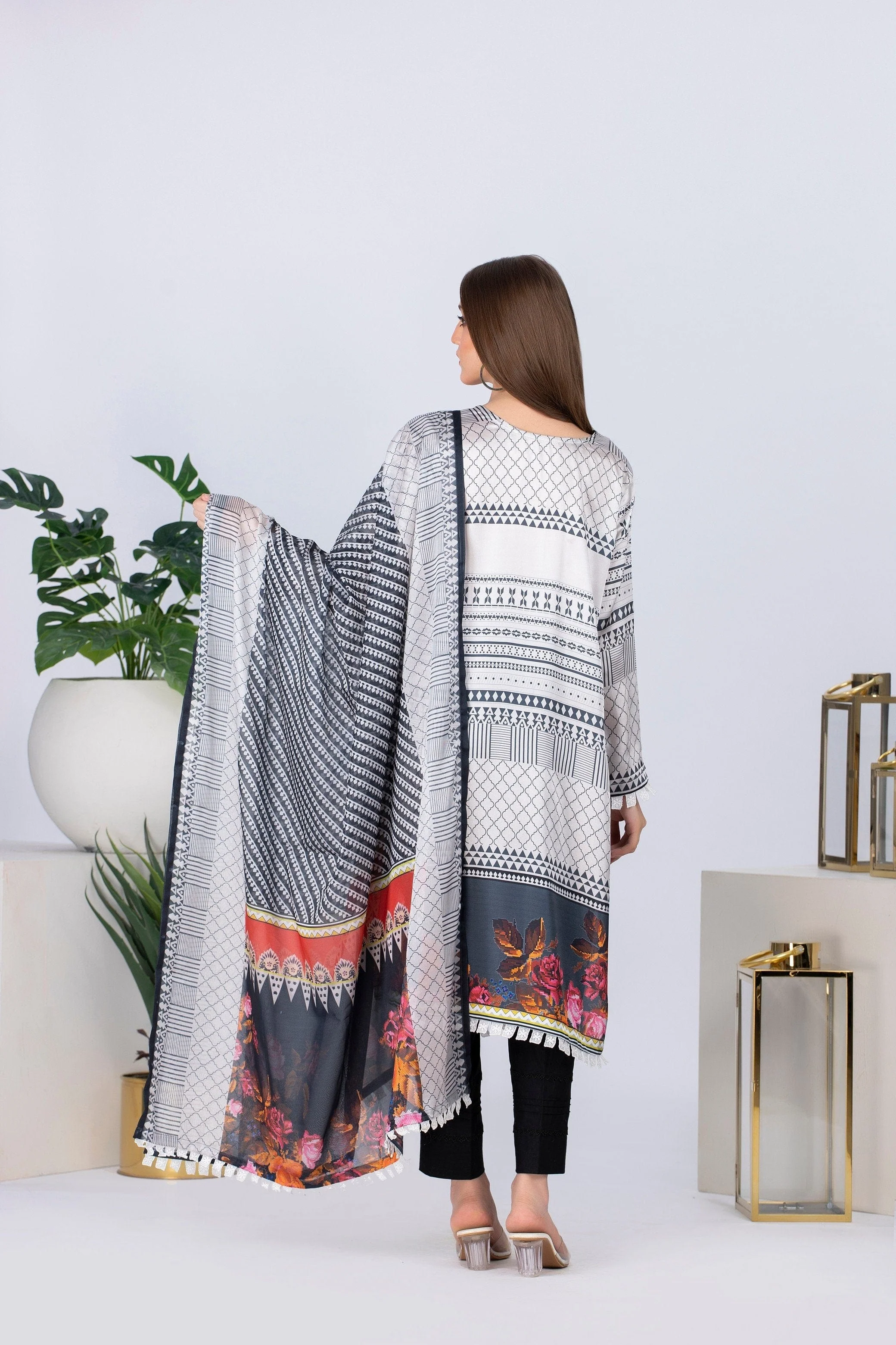 Ravishing Charmuse Silk 2Pc Collection 2021 – RCS-10 - Image 3