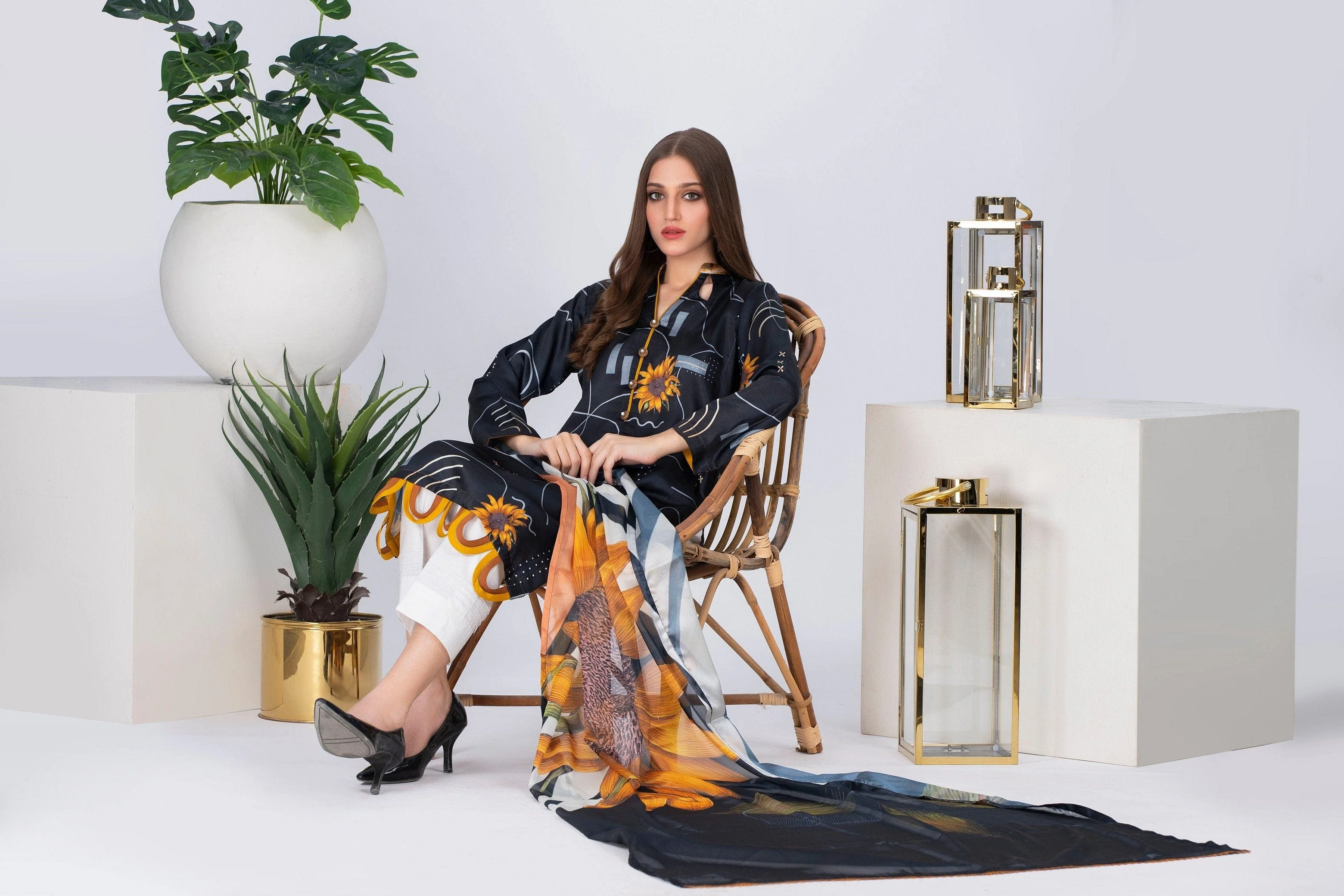 Ravishing Charmuse Silk 2Pc Collection 2021 – RCS-3 - Image 4