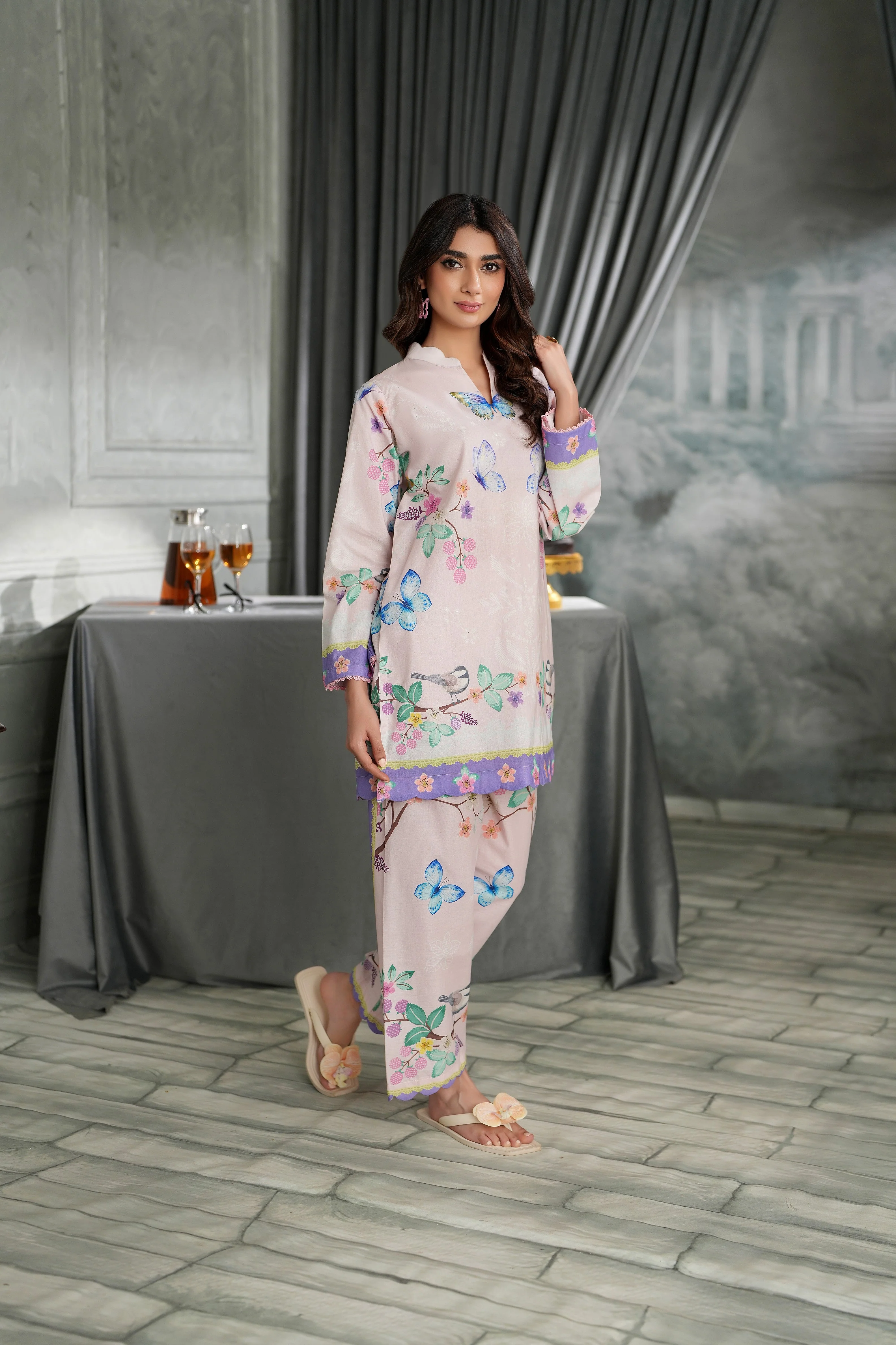 Regalia Cocoon Basic Pret Co-Ord – CB1-7 - Image 2