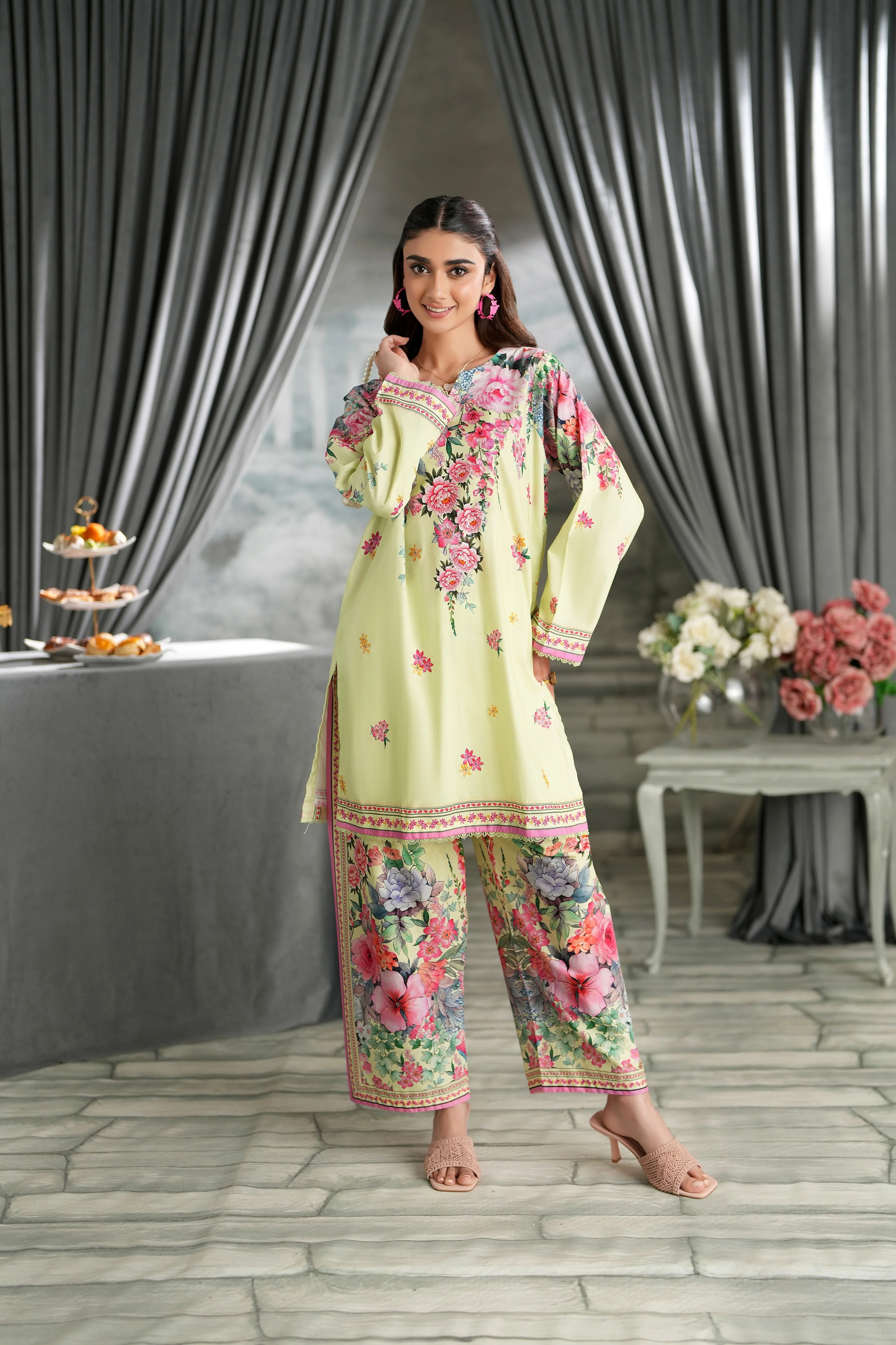 Regalia Cocoon Basic Pret Co-Ord – CB1-9 - Image 2