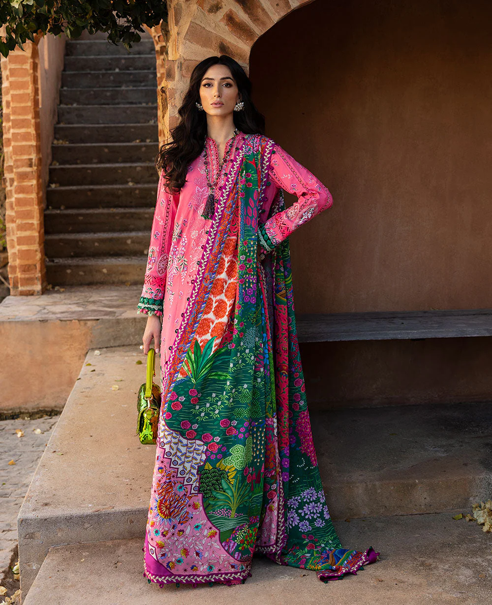 Republic Womenswear Ilana Eid Luxury Lawn – Clèmence (D1-A) - Image 2