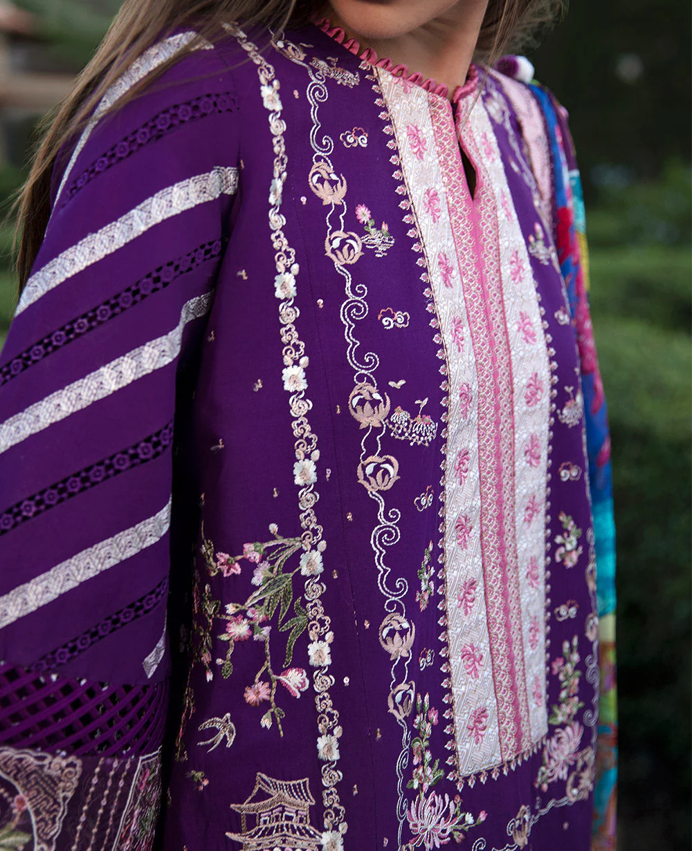 Republic Womenswear Ilana Eid Luxury Lawn – Lisette (D2-B) - Image 3