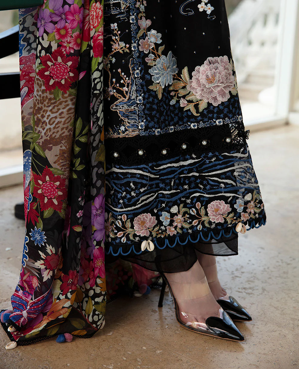 Republic Womenswear Ilana Eid Luxury Lawn – Méline (D2-A) - Image 4