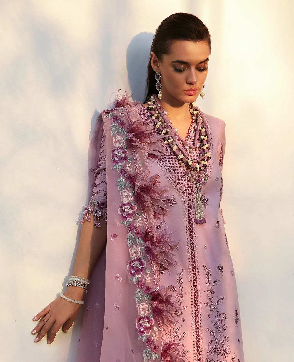 Republic Womenswear Kalani Eid Luxury Lawn – D4-B - Gulbahar - Image 2