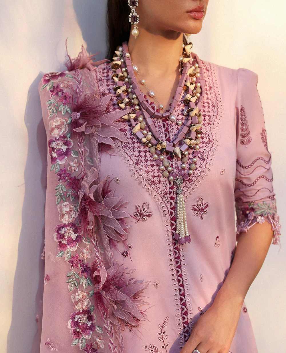 Republic Womenswear Kalani Eid Luxury Lawn – D4-B - Gulbahar - Image 4