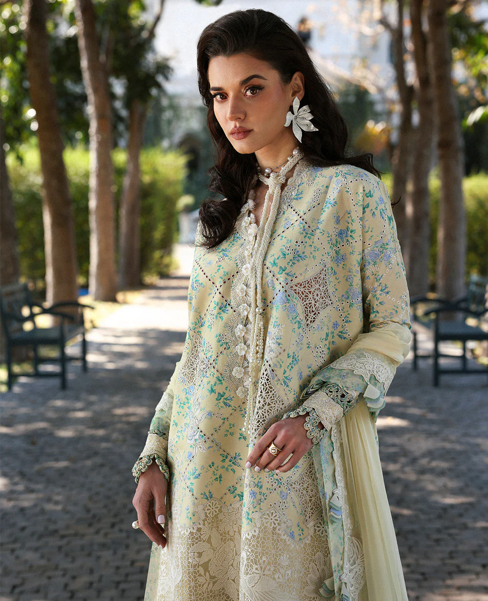 Republic Womenswear Kalani Eid Luxury Lawn – D8-A - Zuri - Image 2
