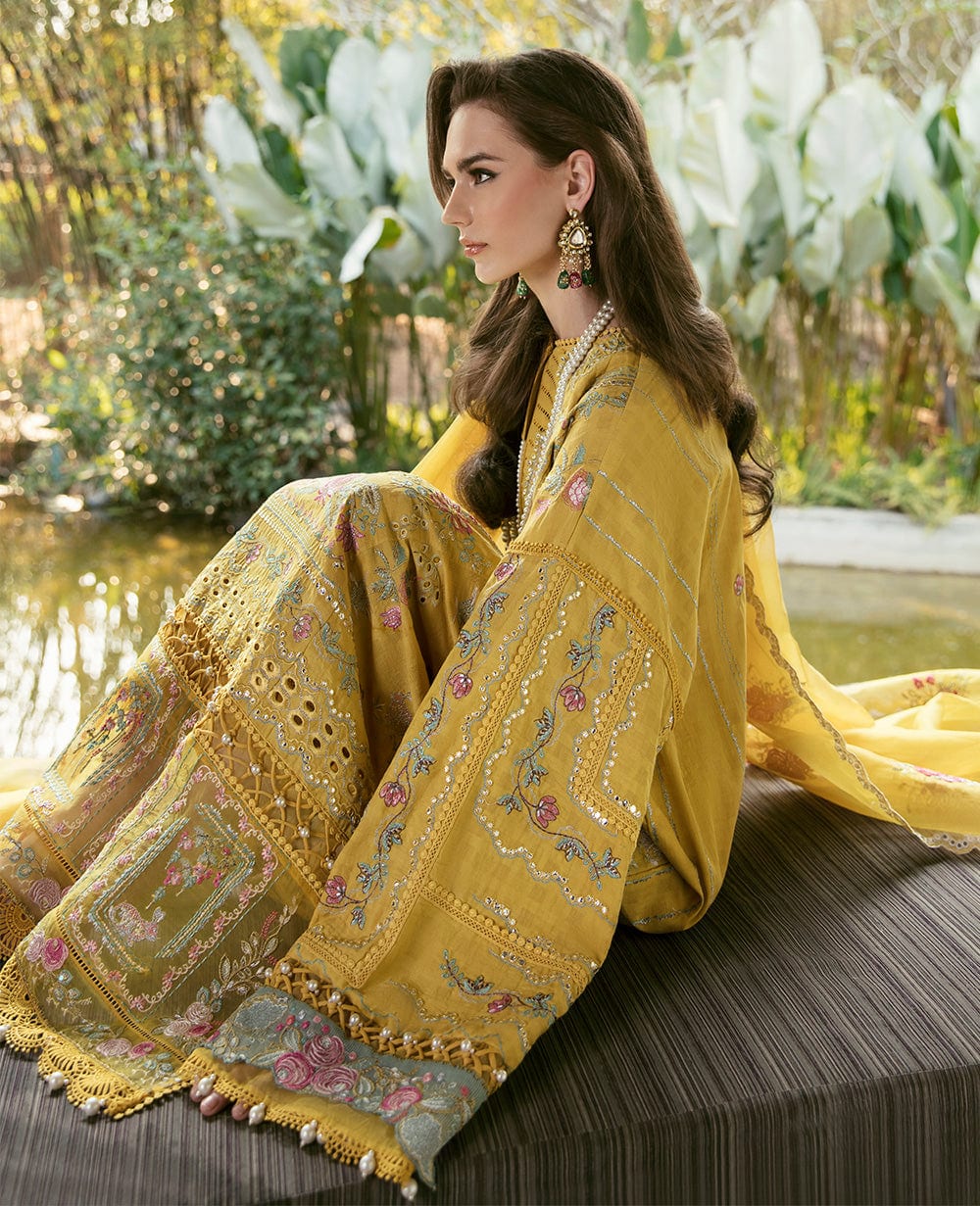 Republic Womenswear Leilani Luxury Eid Lawn Collection 2022 – Kanaye - D7B - Image 6