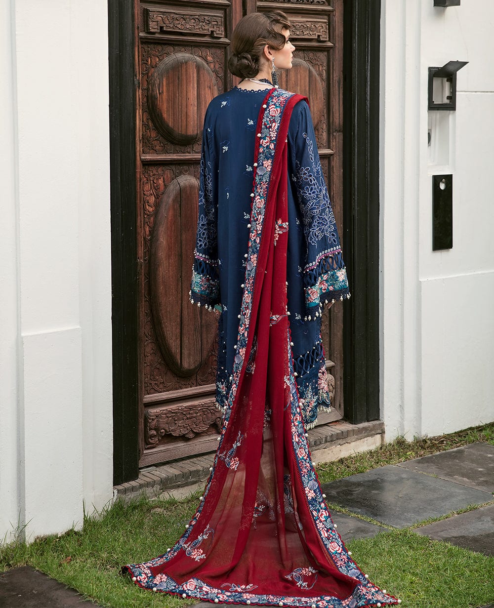 Republic Womenswear Leilani Luxury Eid Lawn Collection 2022 – Shenaga - D4A - Image 4