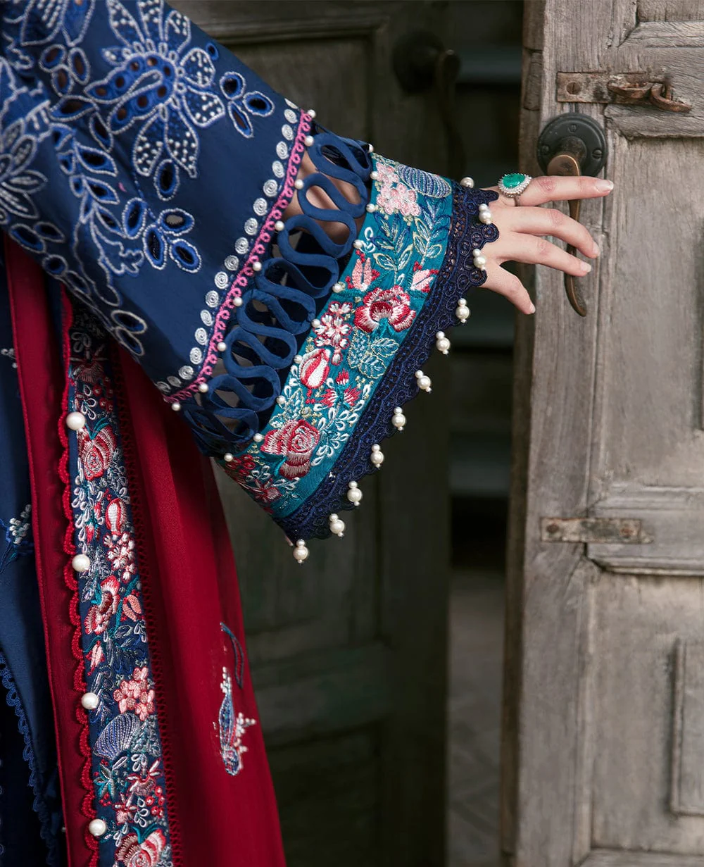 Republic Womenswear Leilani Luxury Eid Lawn Collection 2022 – Shenaga - D4A - Image 5