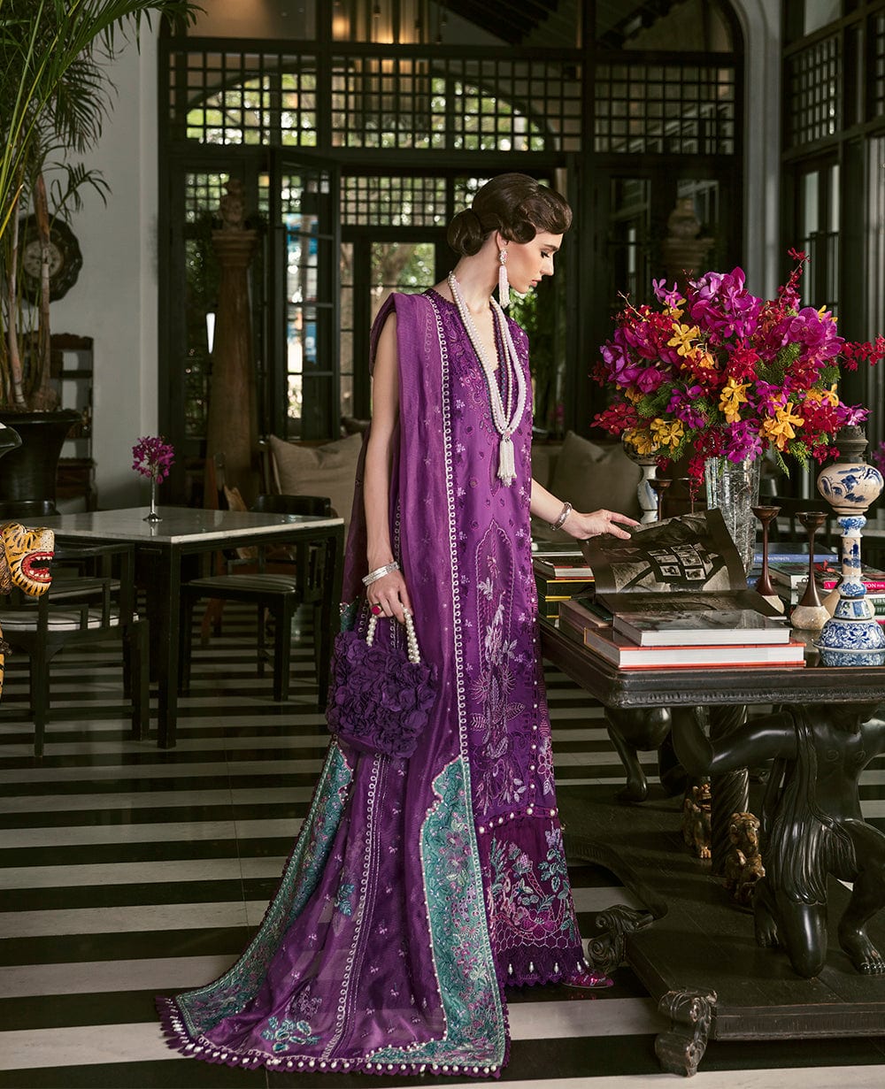 Republic Womenswear Leilani Luxury Eid Lawn Collection 2022 – Tulas - D6A - Image 7