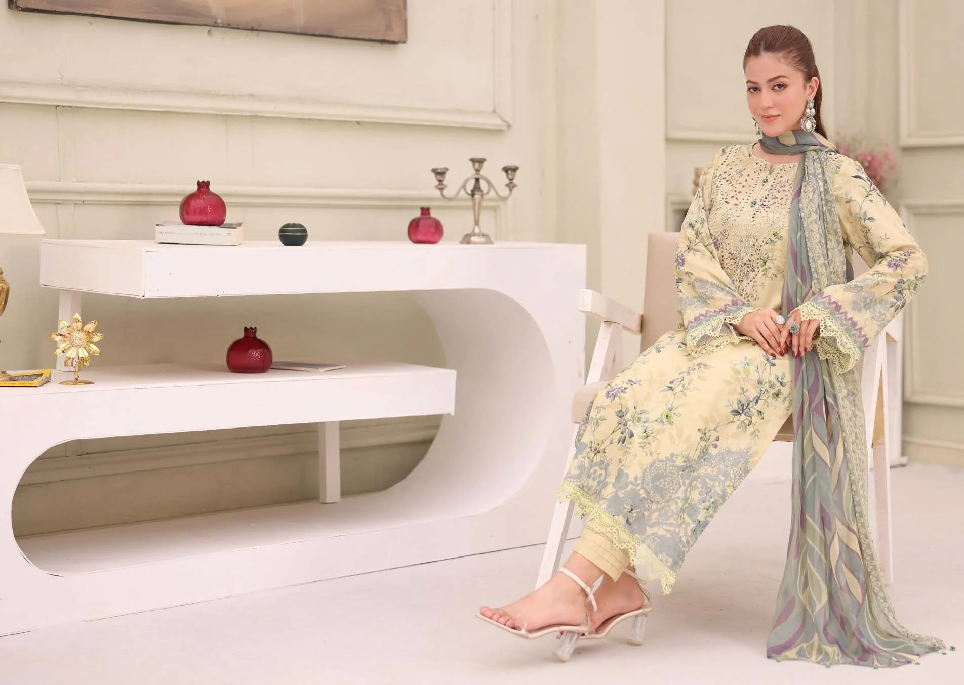 Riaz Arts Arfeen Lawn – AF-241 - Image 5