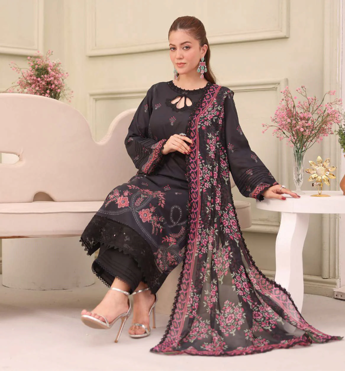 Riaz Arts Arfeen Lawn – AF-248 - Image 3