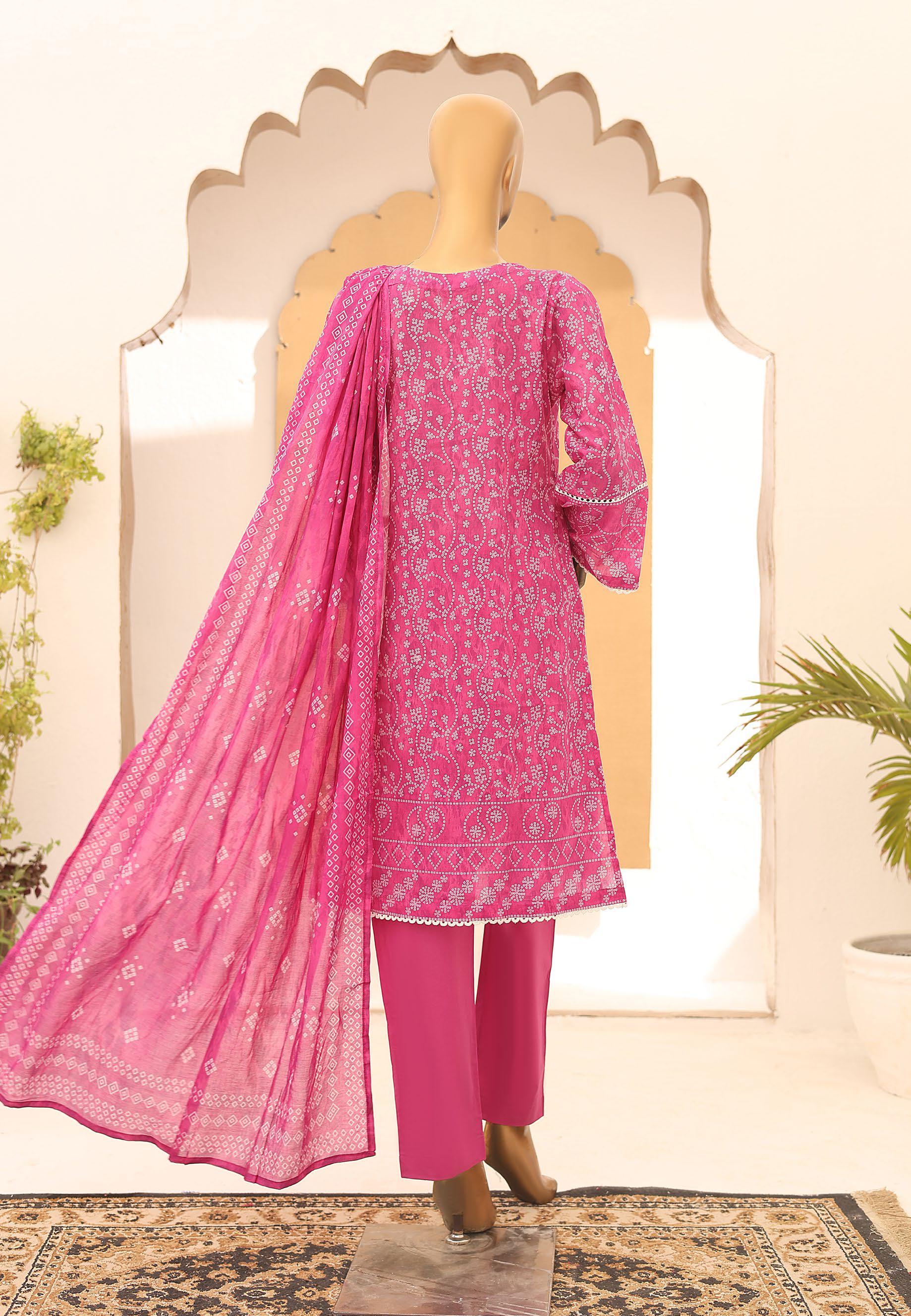 Riwayat Stitched Printed Lawn Suit – R-8 - Image 3