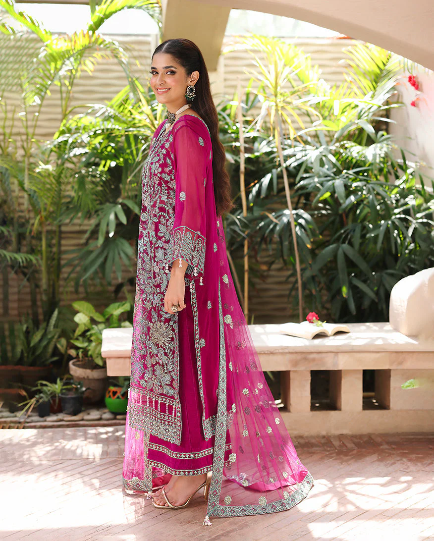 Roheenaz Aangan Luxury Chiffon Formals – Eira - Image 3