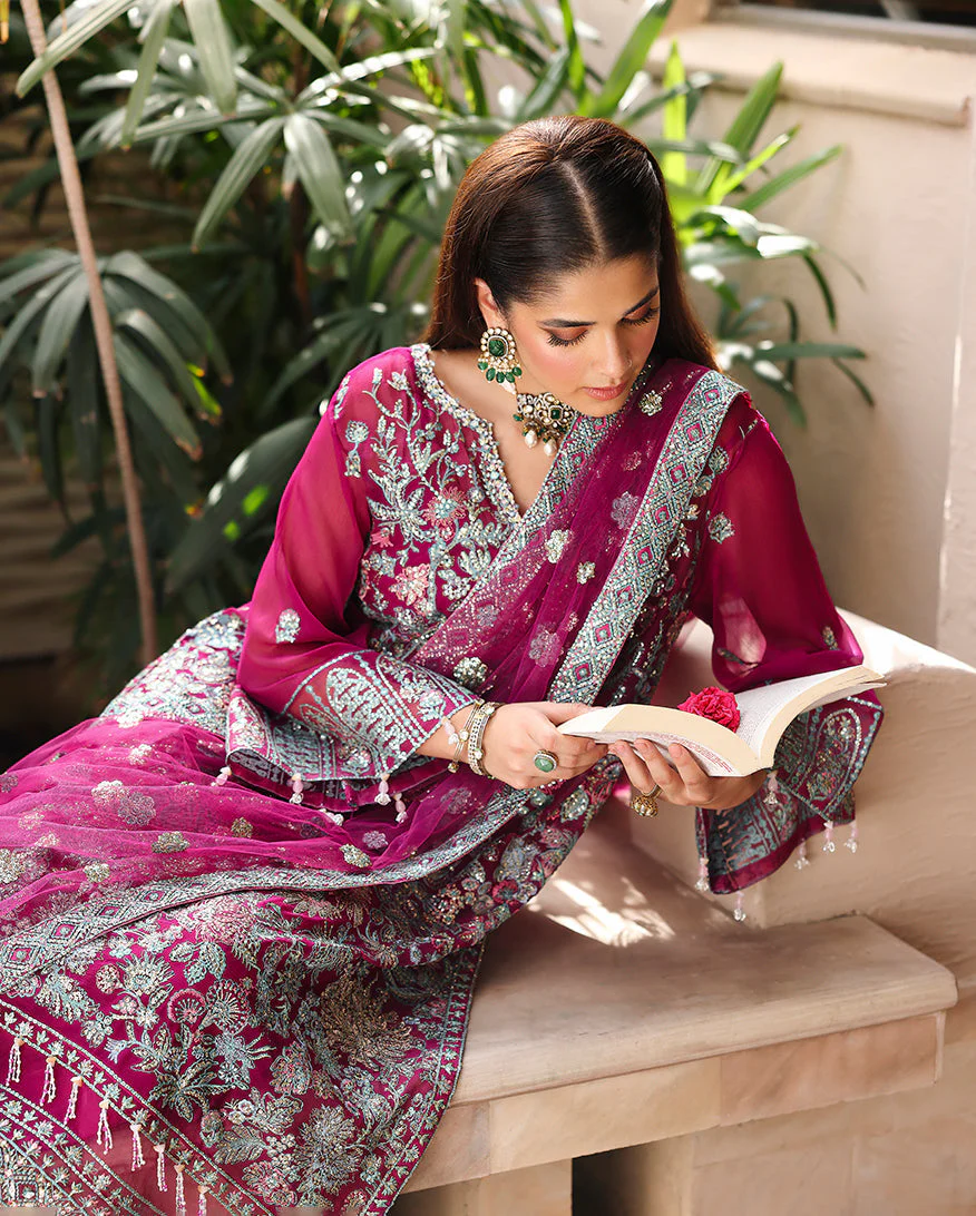 Roheenaz Aangan Luxury Chiffon Formals – Eira - Image 7