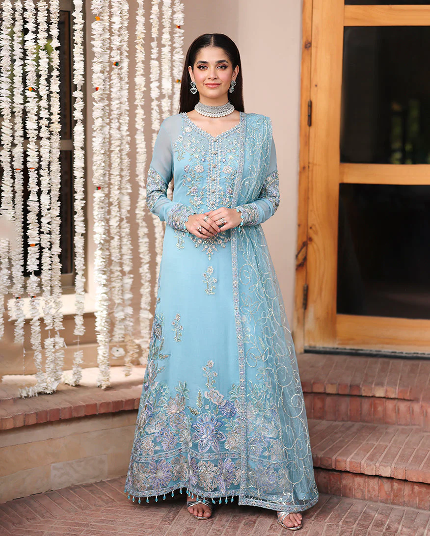 Roheenaz Aangan Luxury Chiffon Formals – Wafa