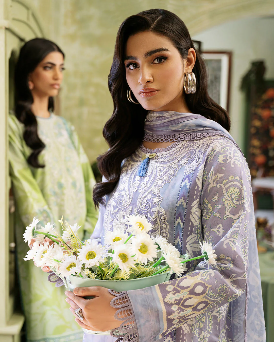 Roheenaz Flora Printed Lawn – Lumina - Image 8