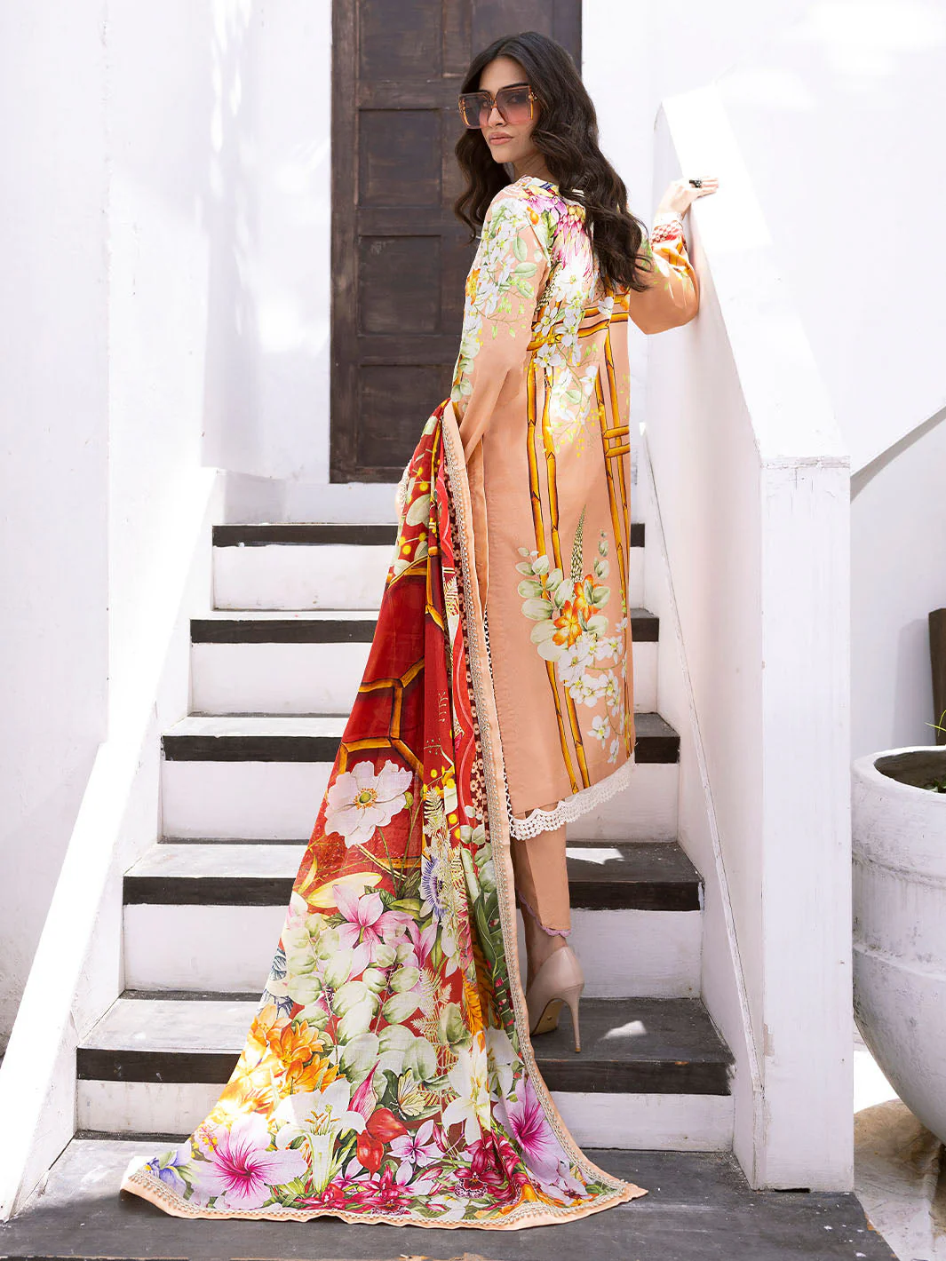 Roheenaz Leya Lawn Collection 2024 – Island Escape - Image 3