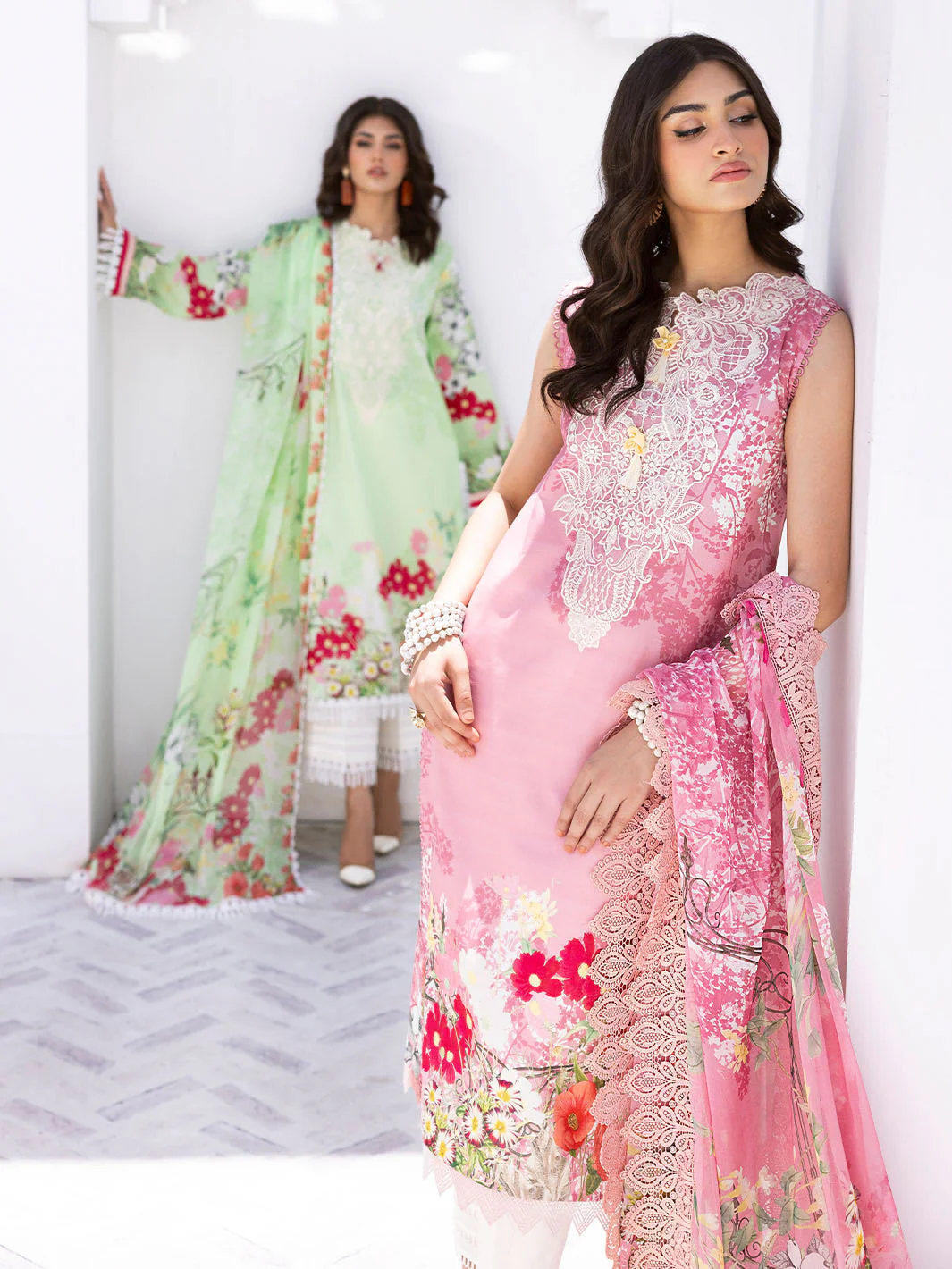 Roheenaz Leya Lawn Collection 2024 – Jungle Jive - Image 6