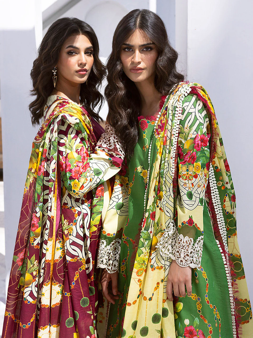 Roheenaz Leya Lawn Collection 2024 – Starfish Stroll - Image 3