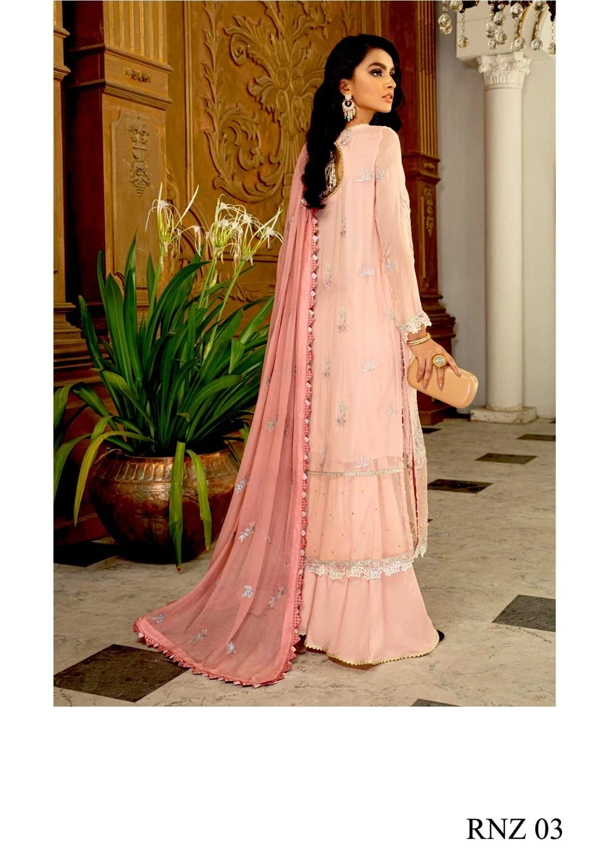 Roheenaz by Mushq Luxury Chiffon Collection '21 – D-3 - Image 4