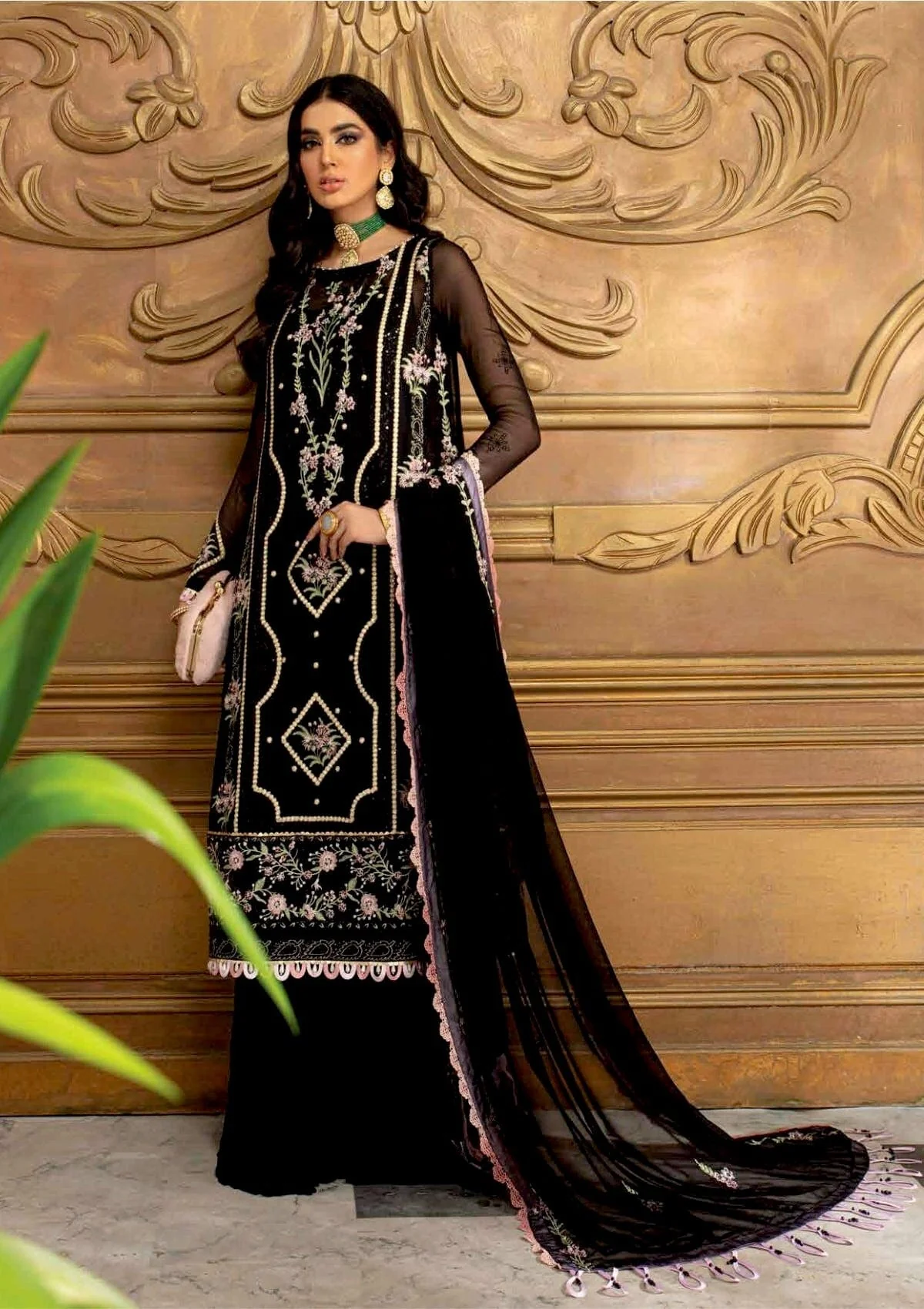 Roheenaz by Mushq Luxury Chiffon Collection '21 – D-5 - Image 3