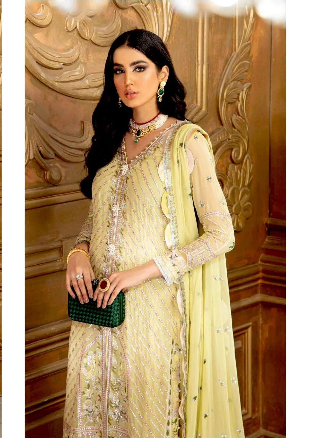 Roheenaz by Mushq Luxury Chiffon Collection '21 – D-6 - Image 3