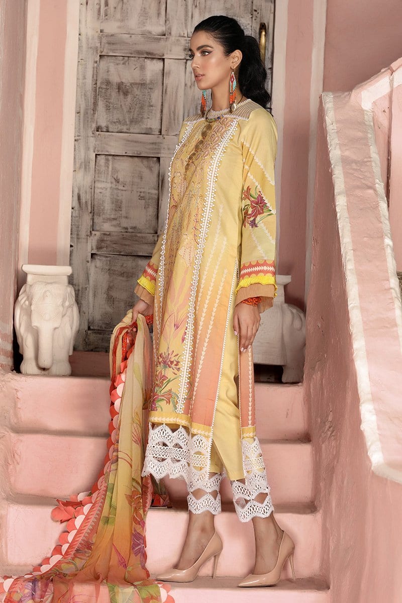 Roheenaz Summer Edit Lawn Collection '21  – Design 5A - Image 3