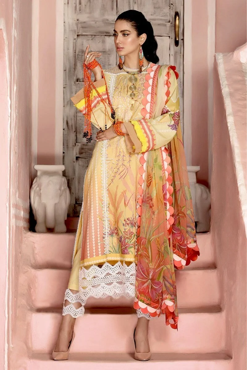 Roheenaz Summer Edit Lawn Collection '21  – Design 5A - Image 4