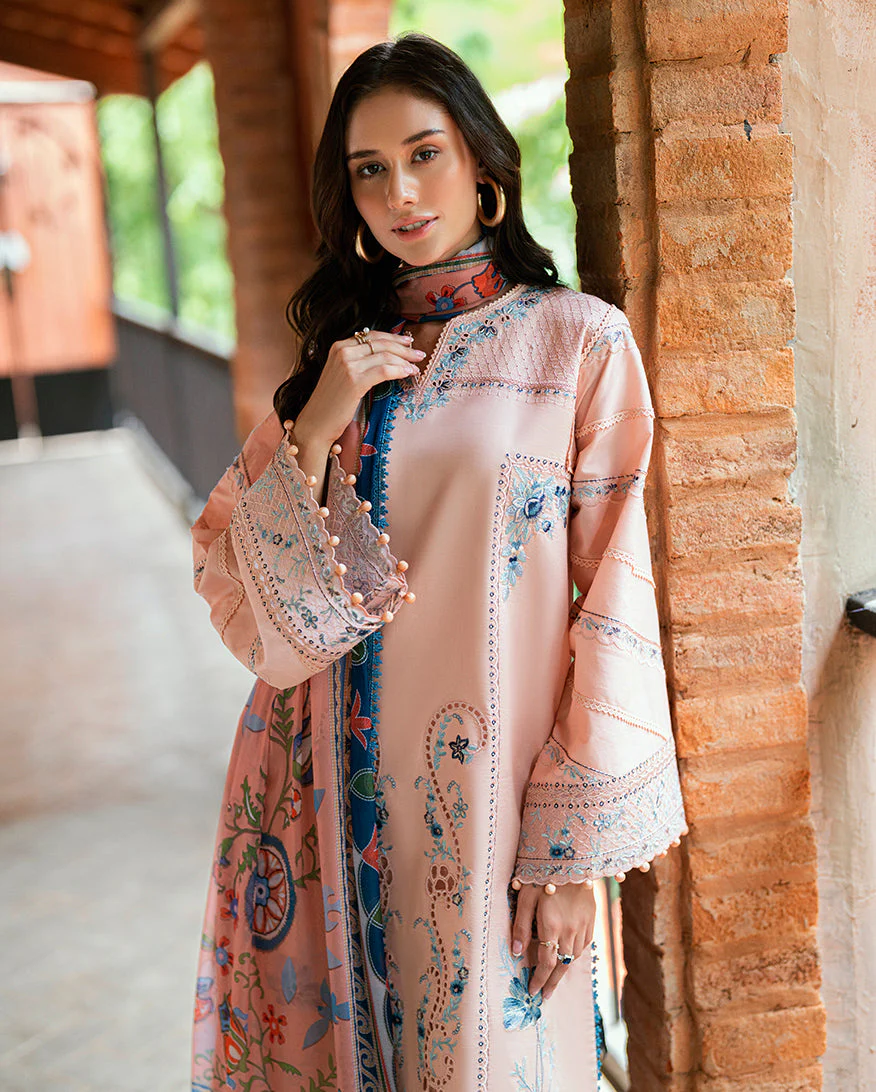 Roheenaz Summer Reverie Luxury Lawn – Islene - Image 3