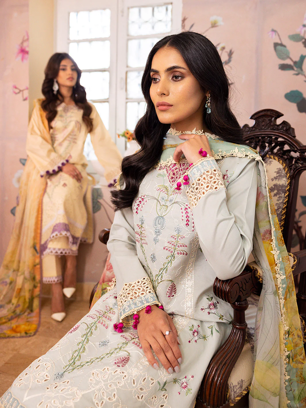 Roheenaz Tabeer Lawn Collection 2023 – Erum - Image 6