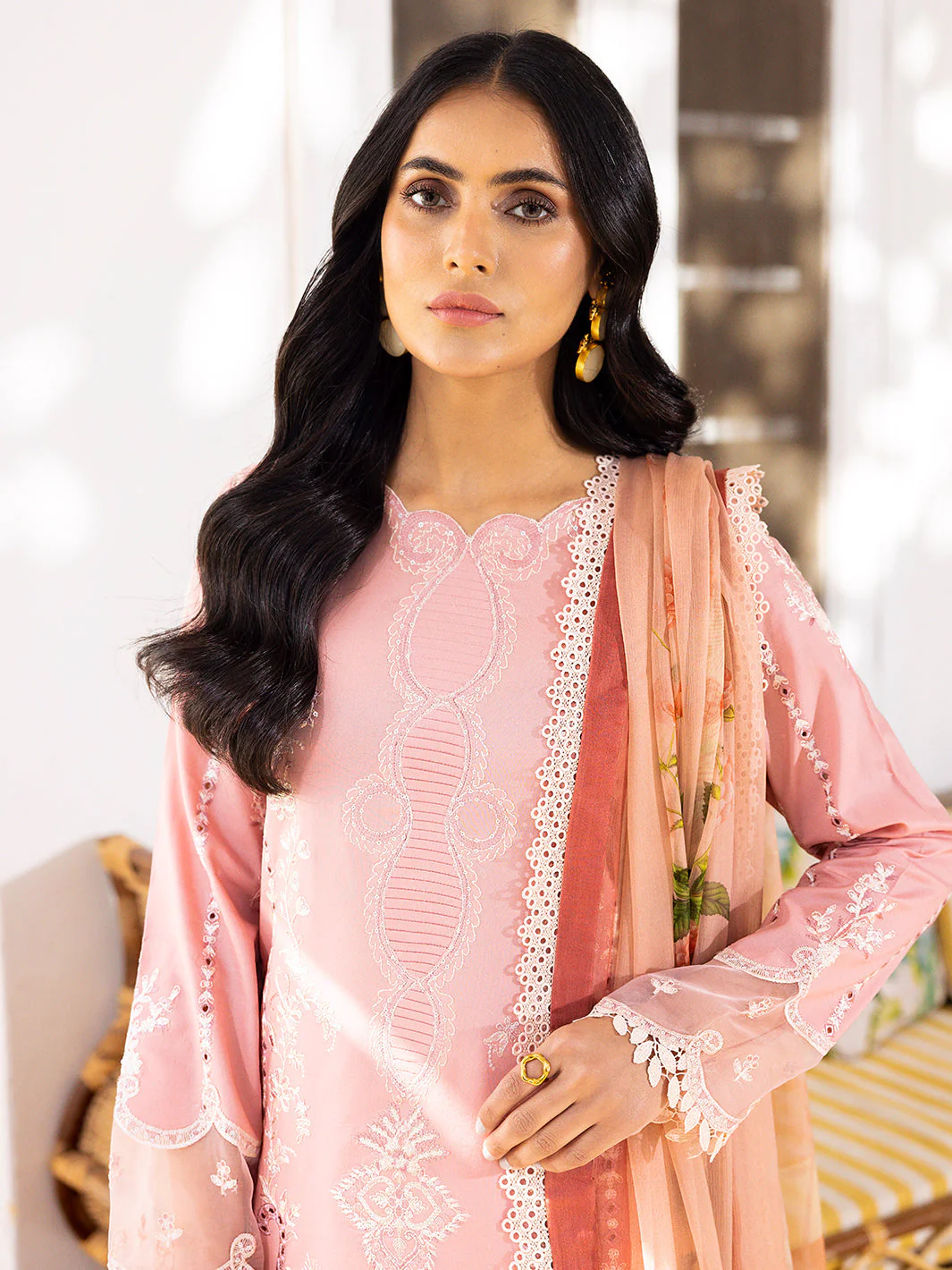 Roheenaz Tabeer Lawn Collection 2023 – Shama - Image 4