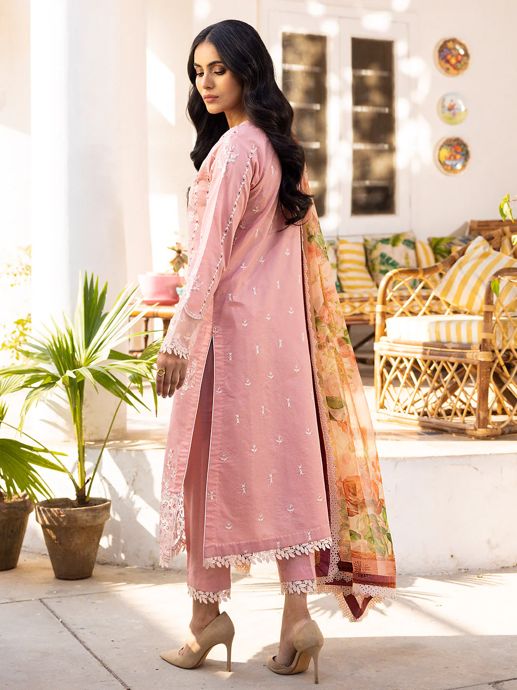 Roheenaz Tabeer Lawn Collection 2023 – Shama - Image 6