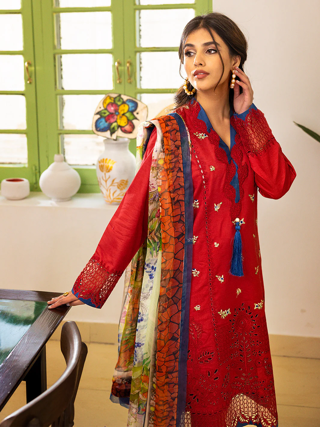 Roheenaz Tabeer Lawn Collection 2023 – Shiza - Image 2