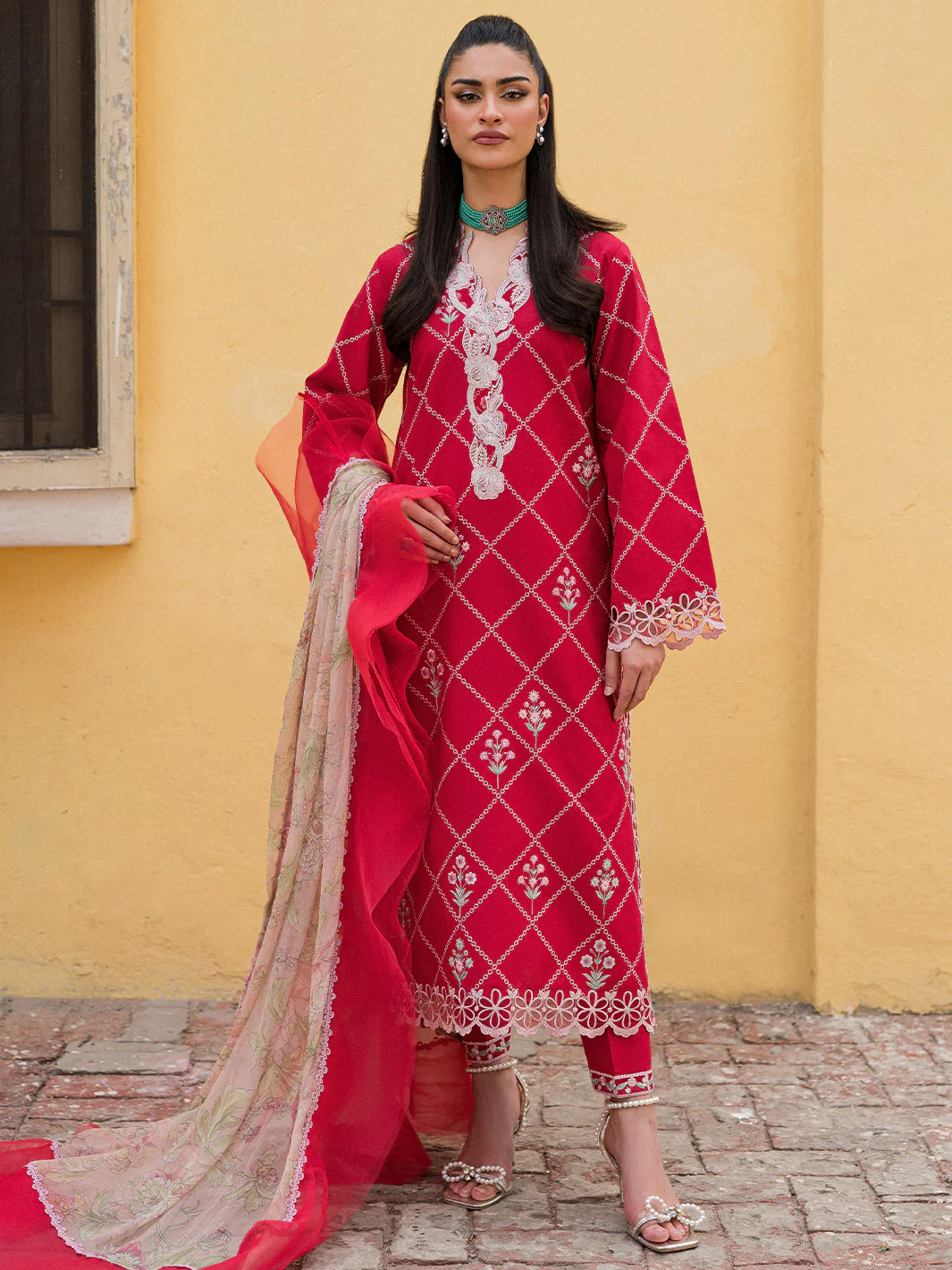 Roheenaz Wisteria Lawn Collection – ALMAS - Image 2
