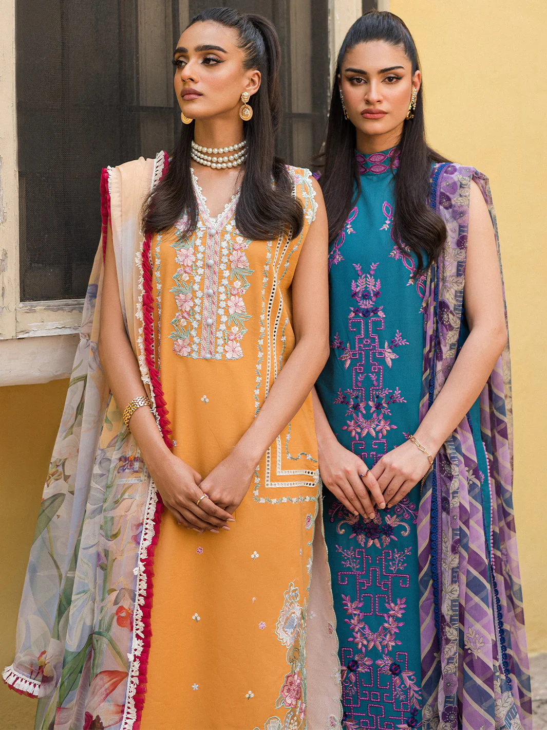Roheenaz Wisteria Lawn Collection – ELAHEH - Image 2