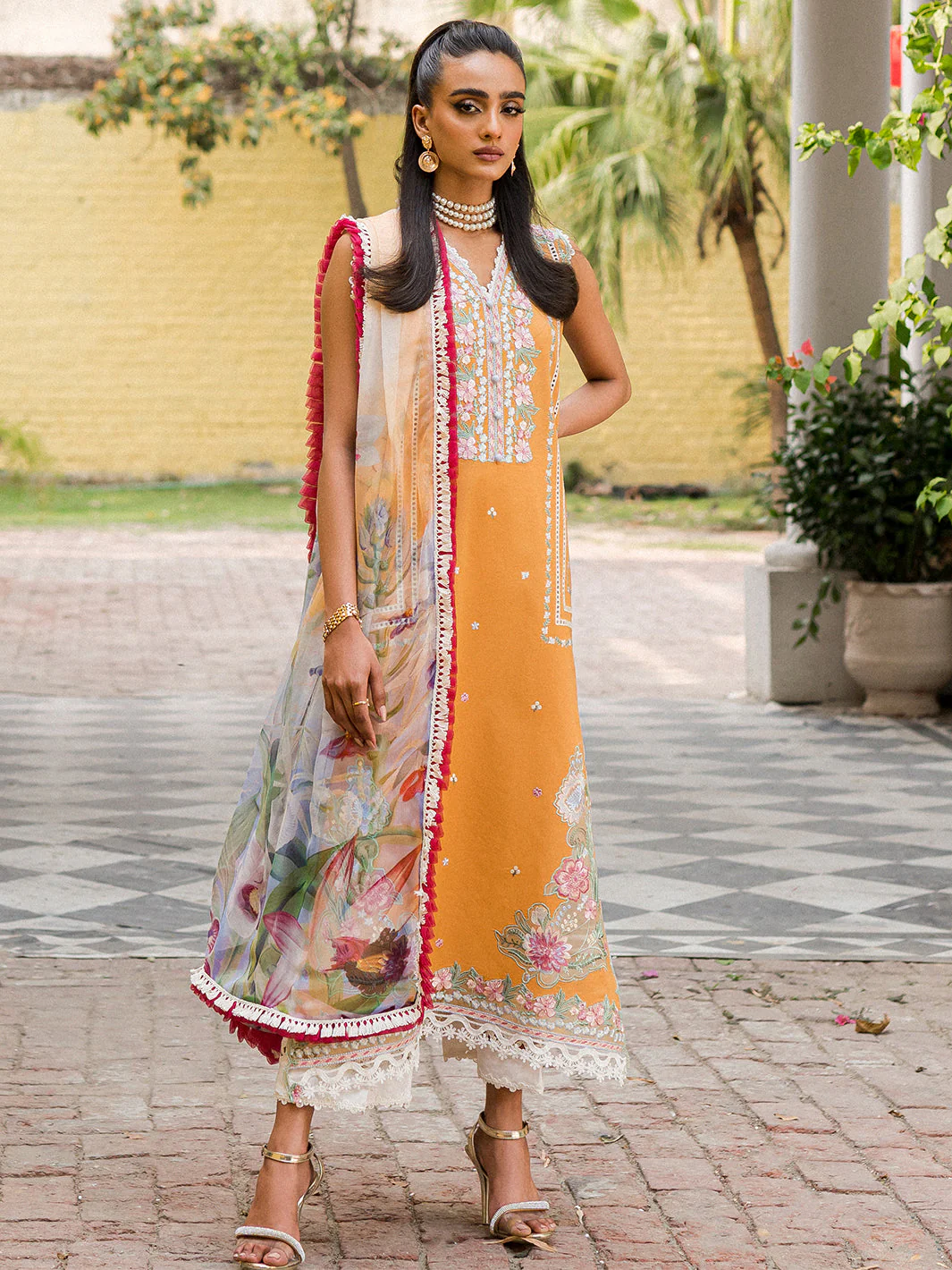 Roheenaz Wisteria Lawn Collection – ELAHEH - Image 3