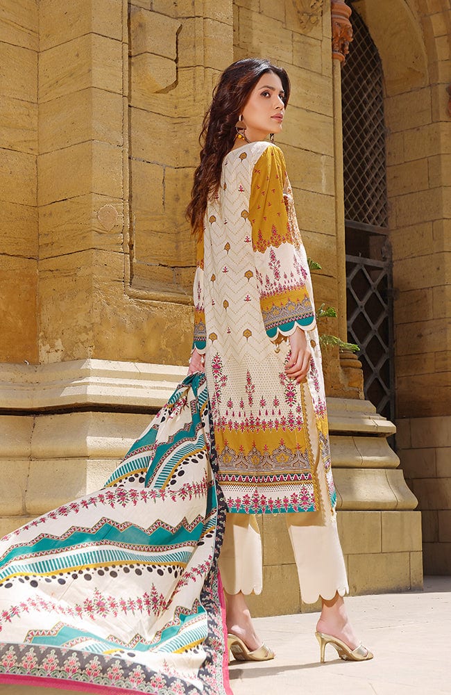 Rung Digital Embroidered Lawn Collection 2022 – RDEL-22-04 - Image 3