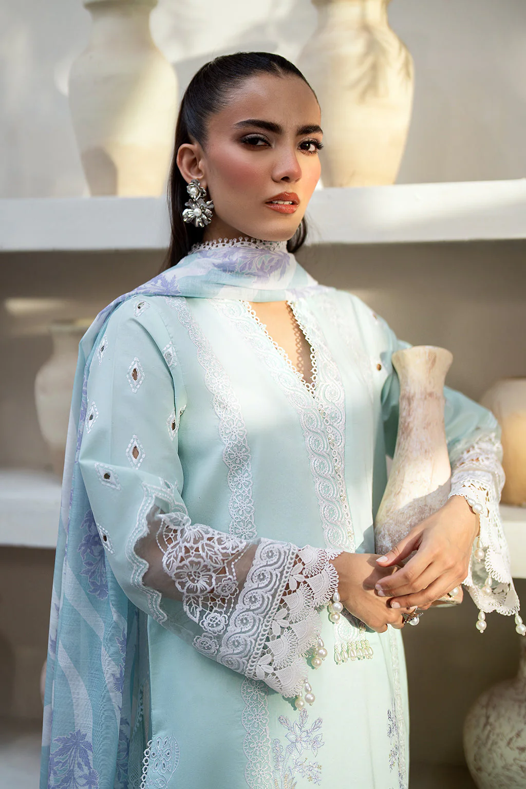 Saad Shaikh Luxe Eid Lawn – Meraki - Image 3