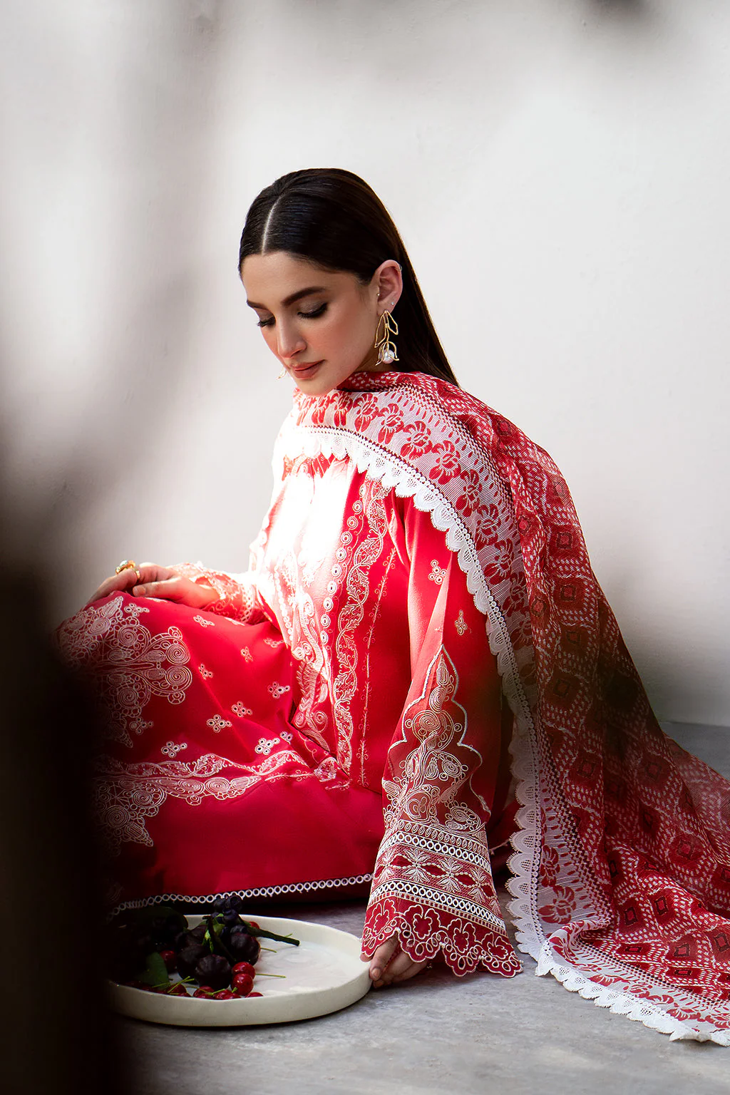 Saad Shaikh Luxe Eid Lawn – Pie - Image 7