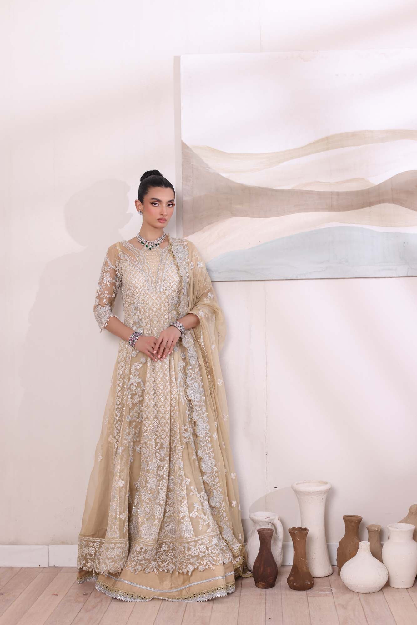 Saadia Asad Noor Chiffon De Luxe Luxury Formals – D1 - Image 8