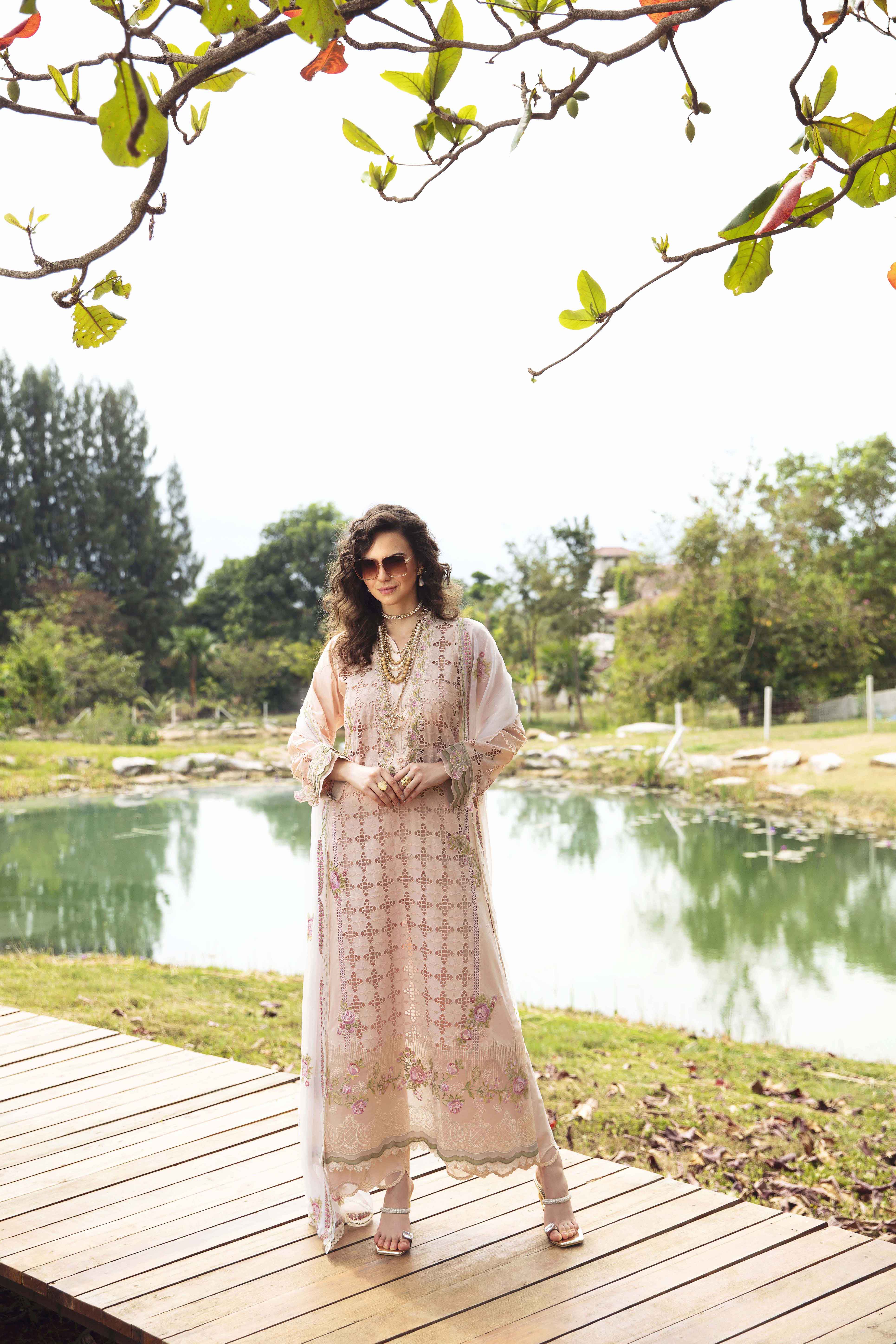 Sable Vogue Luxury Lawn Collection 2024 – ASMARA - Image 4