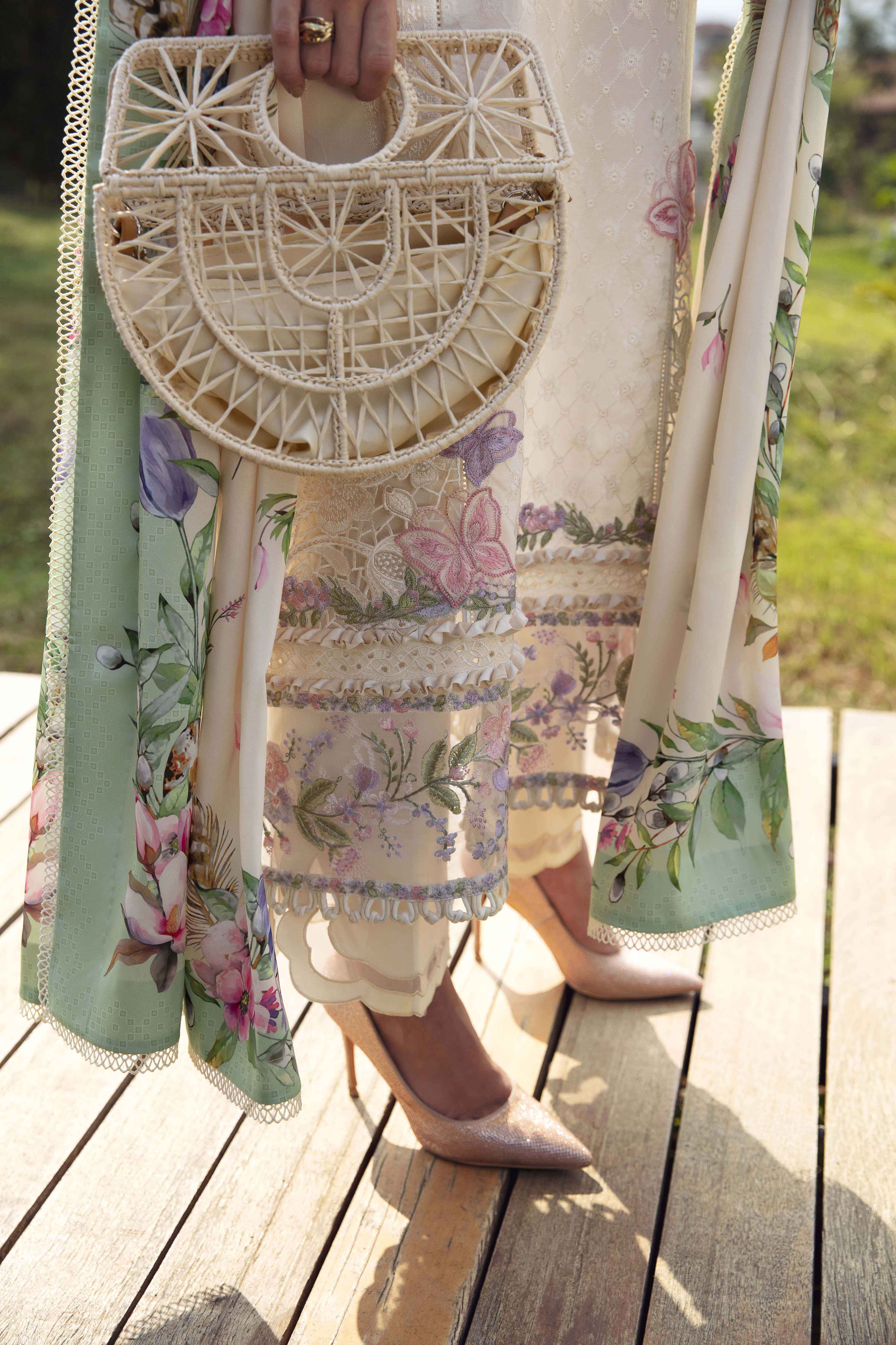 Sable Vogue Luxury Lawn Collection 2024 – IVY - Image 11