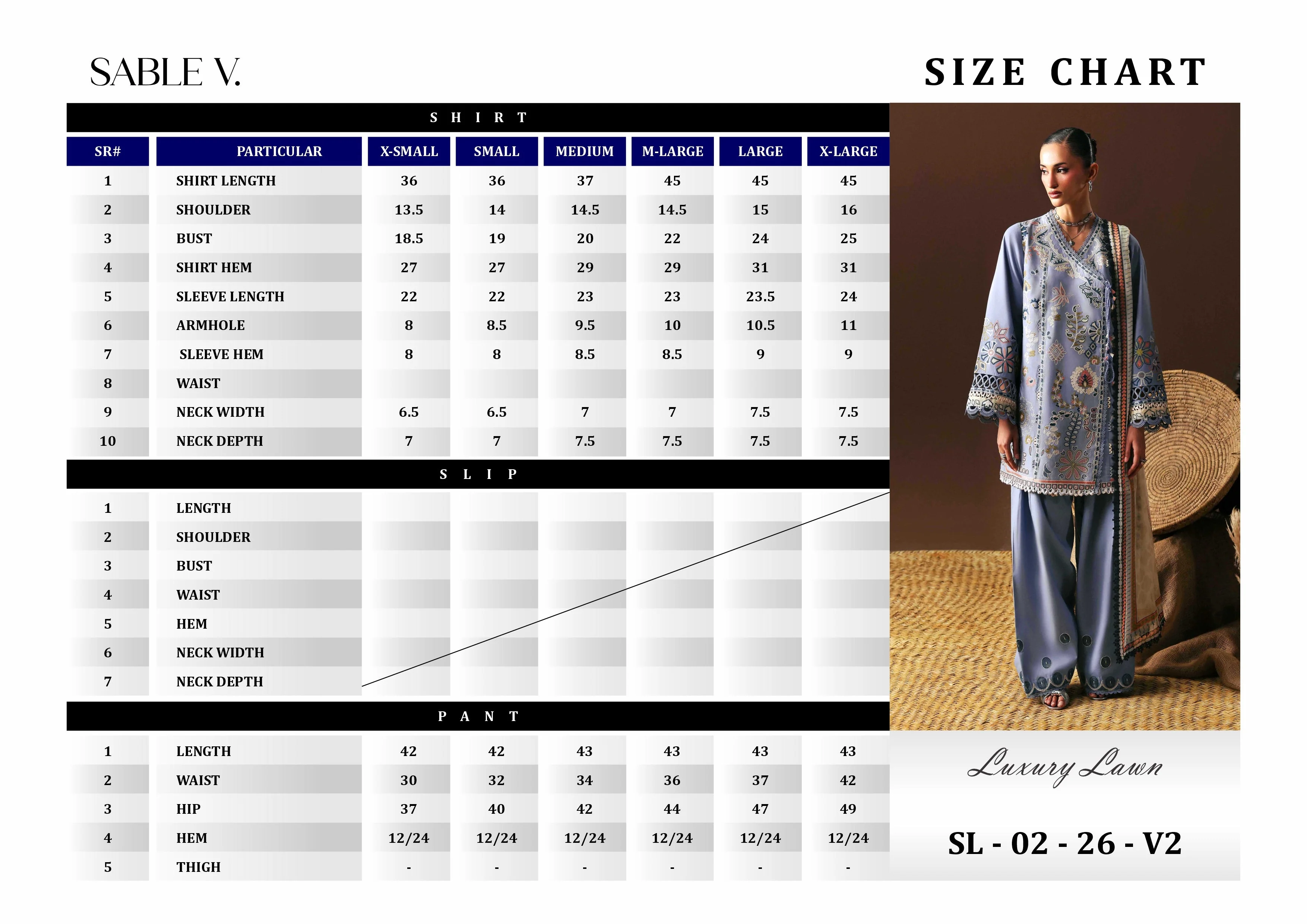 Sable Vogue Luxury Lawn – SL-02-26-V2 - Image 10
