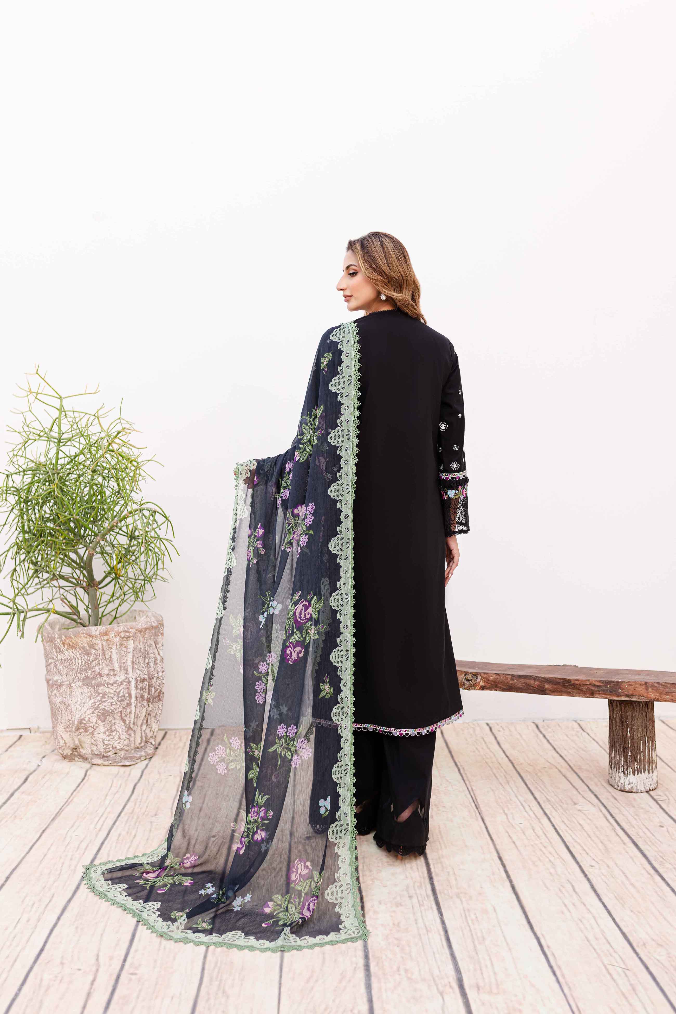 Sable Vogue Shiree Lawn Collection – Aster - Image 4