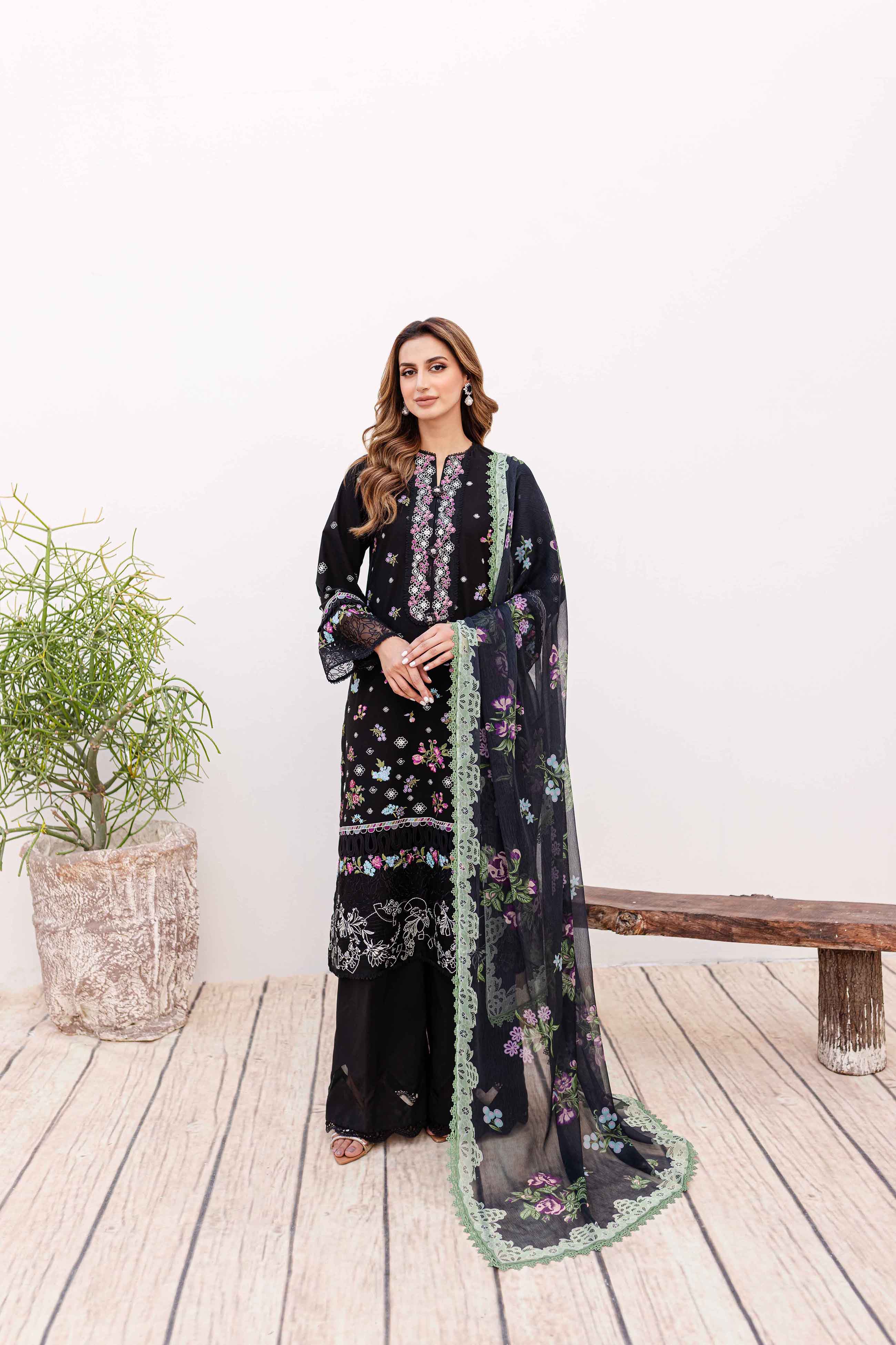 Sable Vogue Shiree Lawn Collection – Aster - Image 8