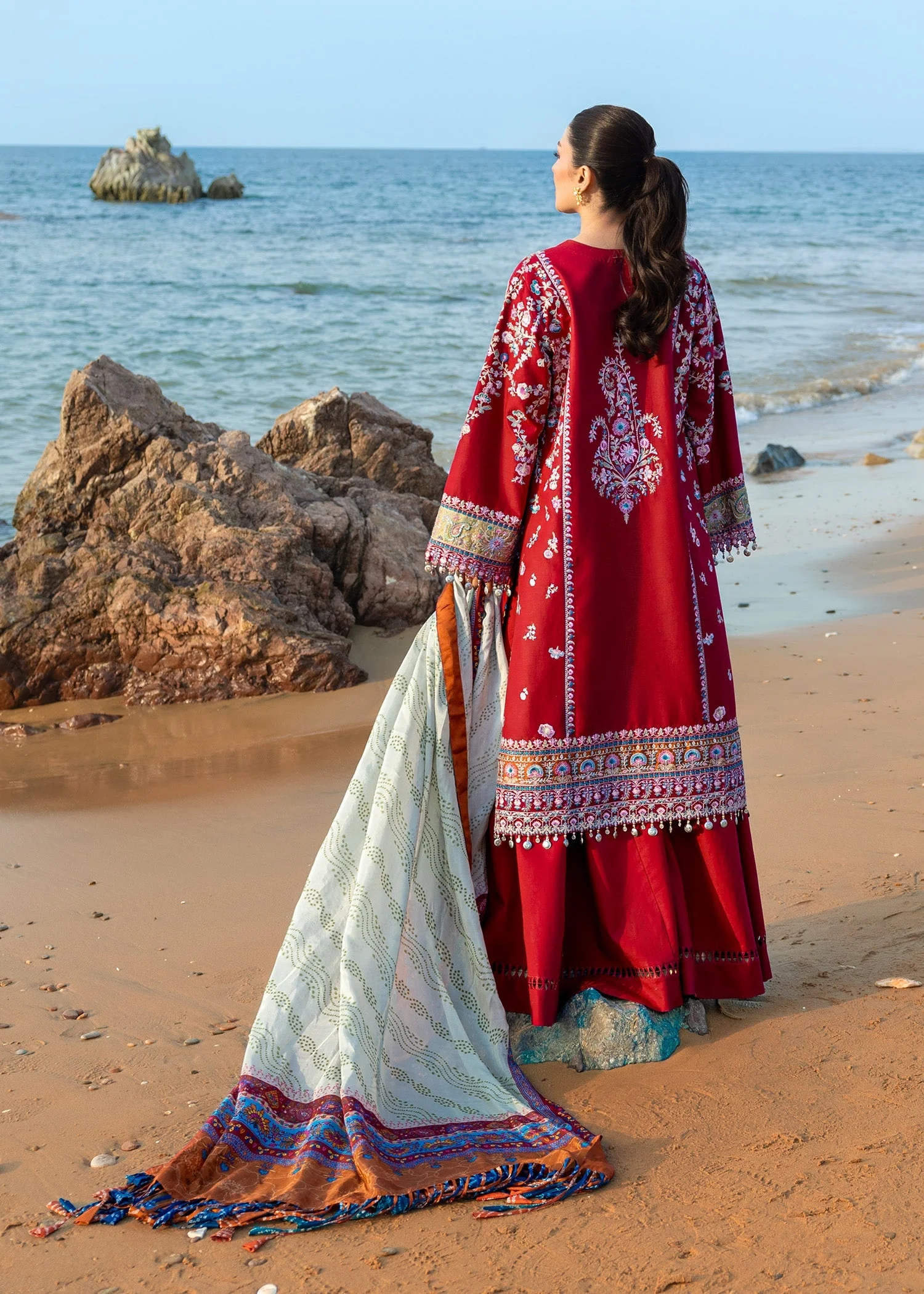 Sadaf Fawad Khan Festive Luxury Lawn – Aatish - Image 12