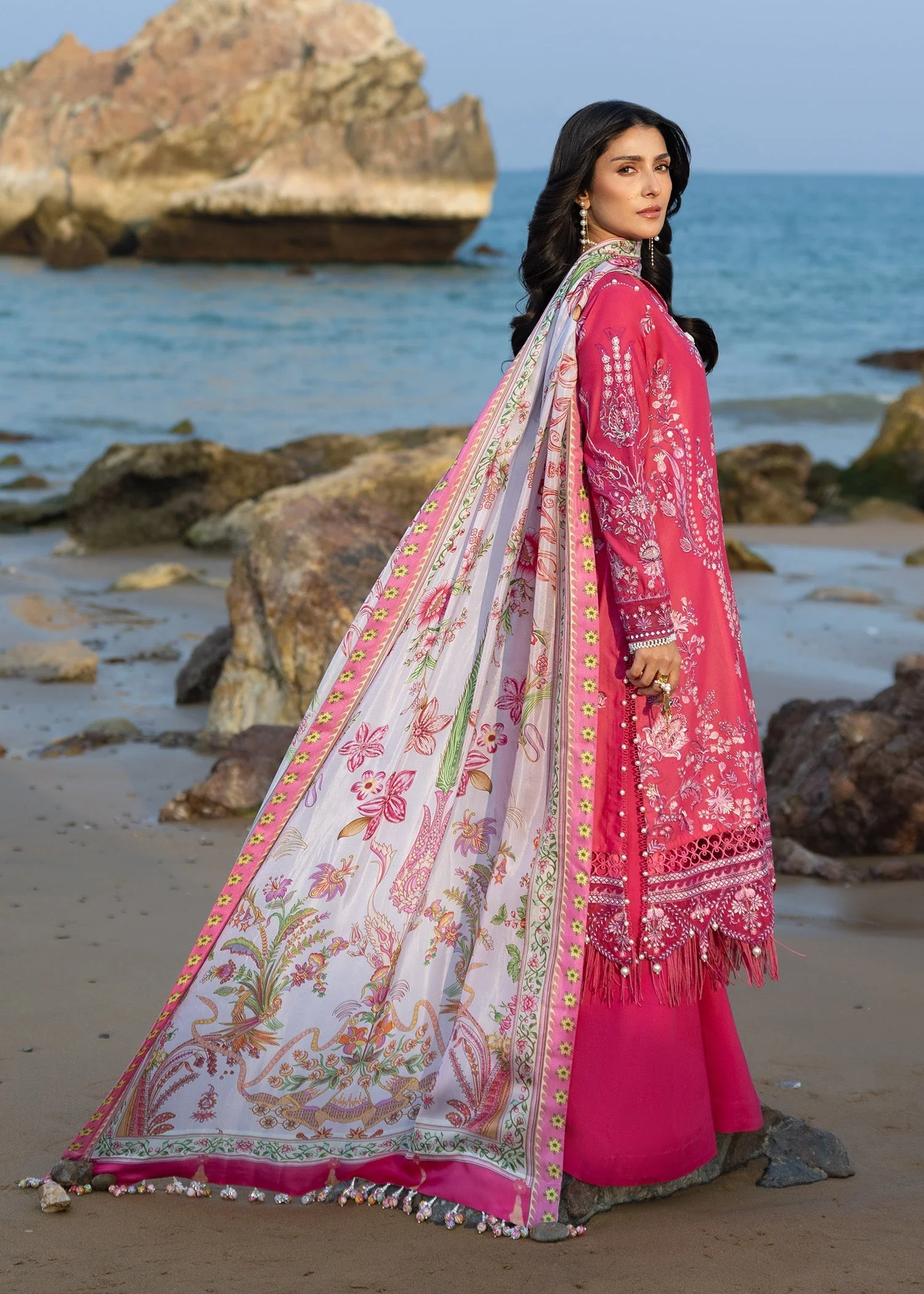 Sadaf Fawad Khan Festive Luxury Lawn – Gulrukh - Image 8